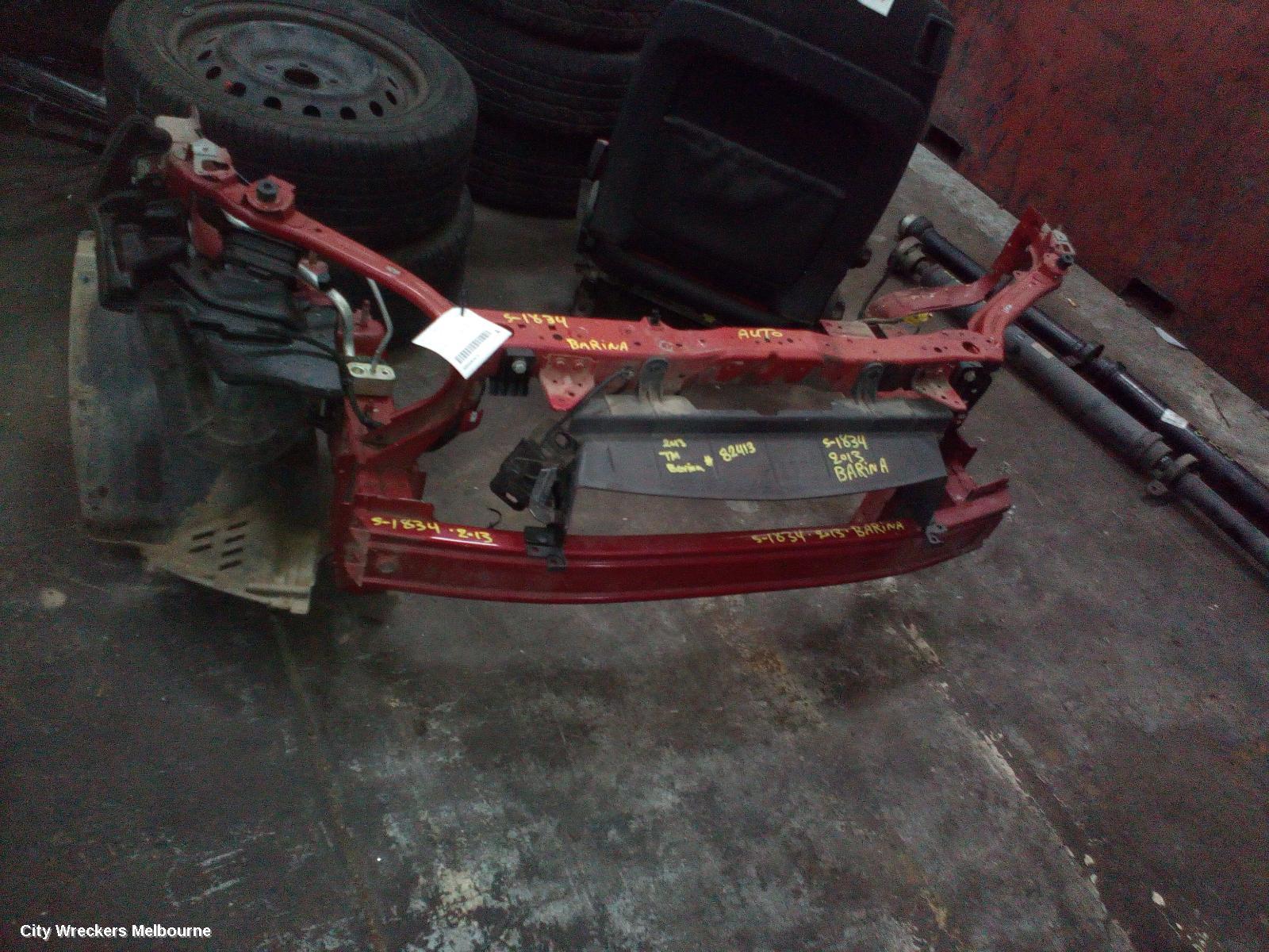 HOLDEN BARINA RADIATOR SUPPORT, TM, 09/2011 - 10/2016