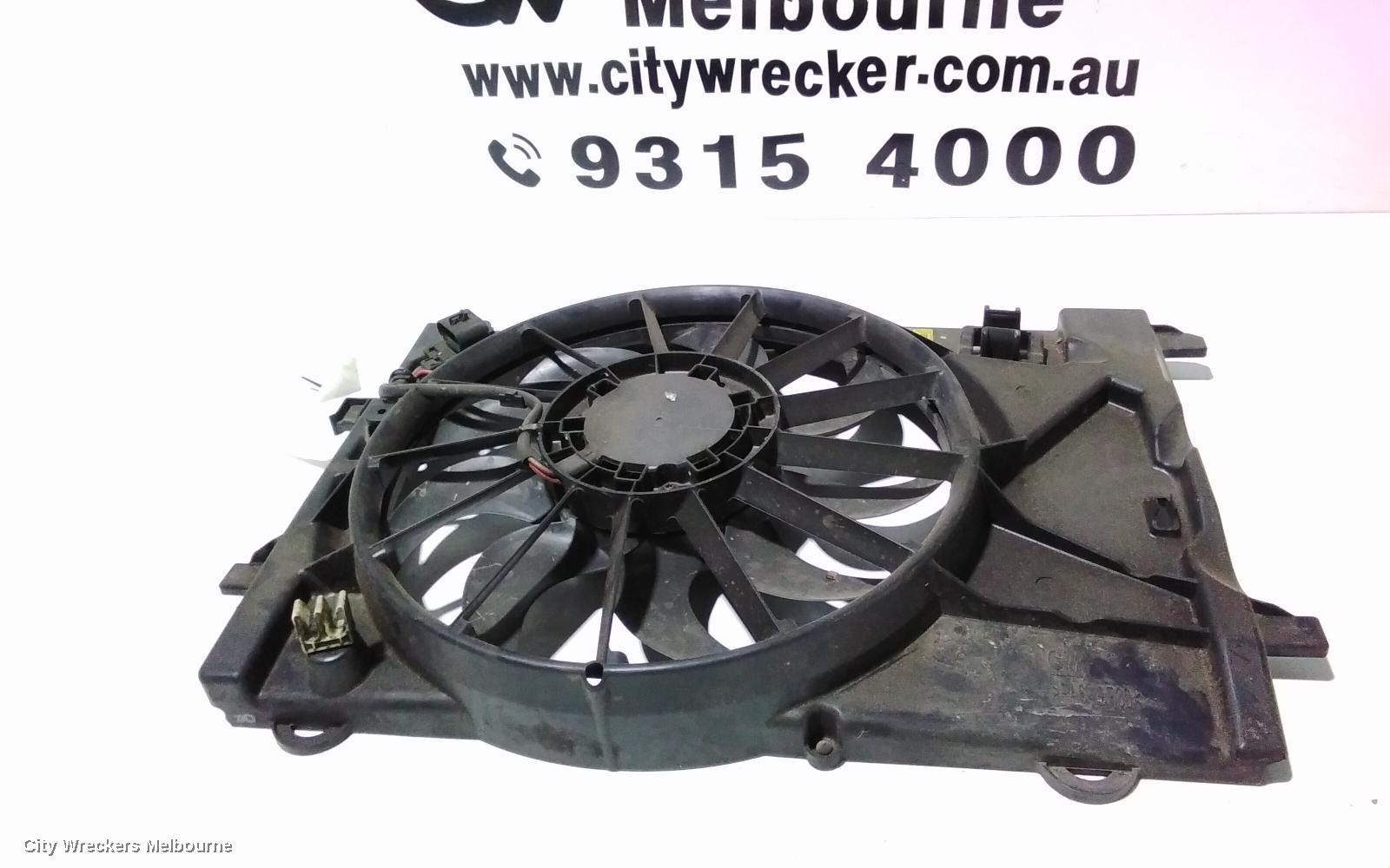 HOLDEN BARINA FAN, RADIATOR FAN, TM, 10/2011 - 12/2018