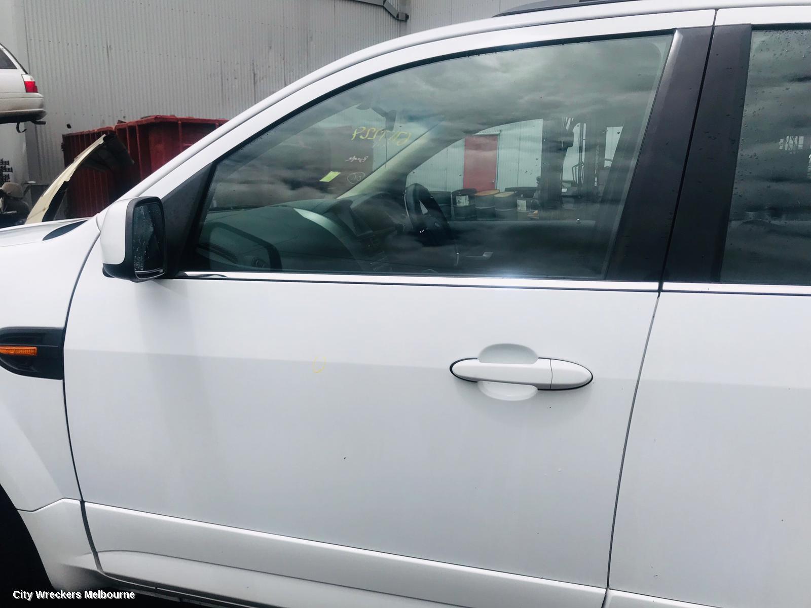 FORD TERRITORY RIGHT FRONT DOOR WINDOW, SX-SZ, 05/2004 - 12/2016