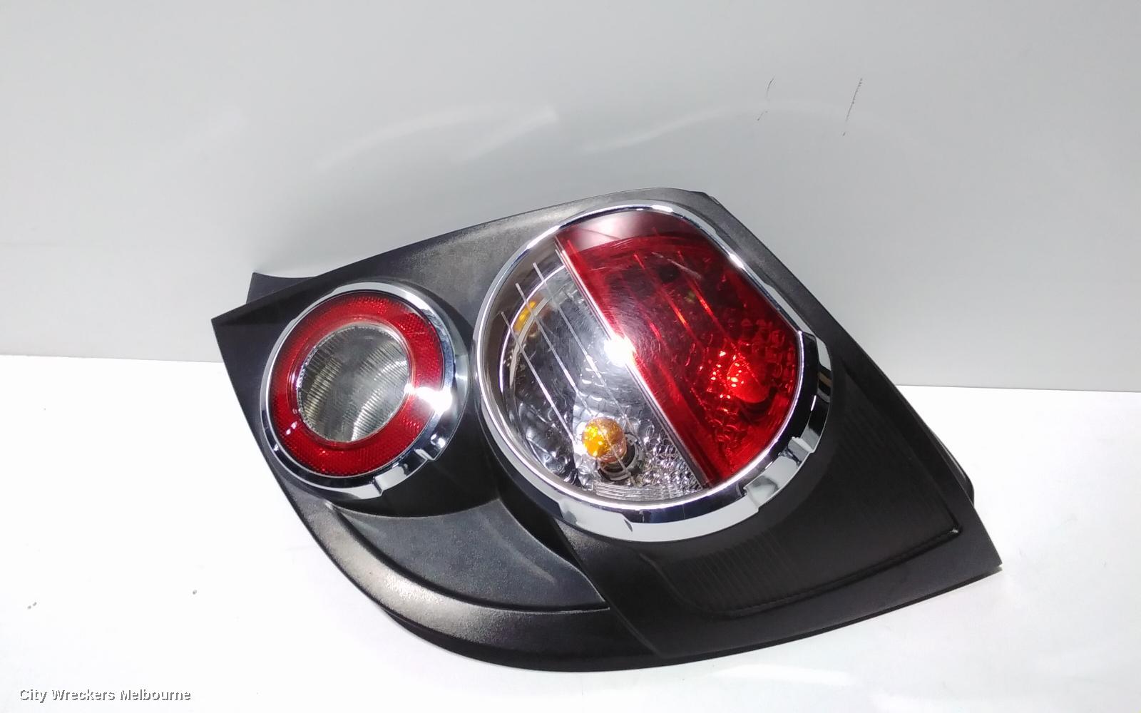 HOLDEN BARINA RIGHT TAILLIGHT, TM, HATCH, 11/2011 - 08/2016
