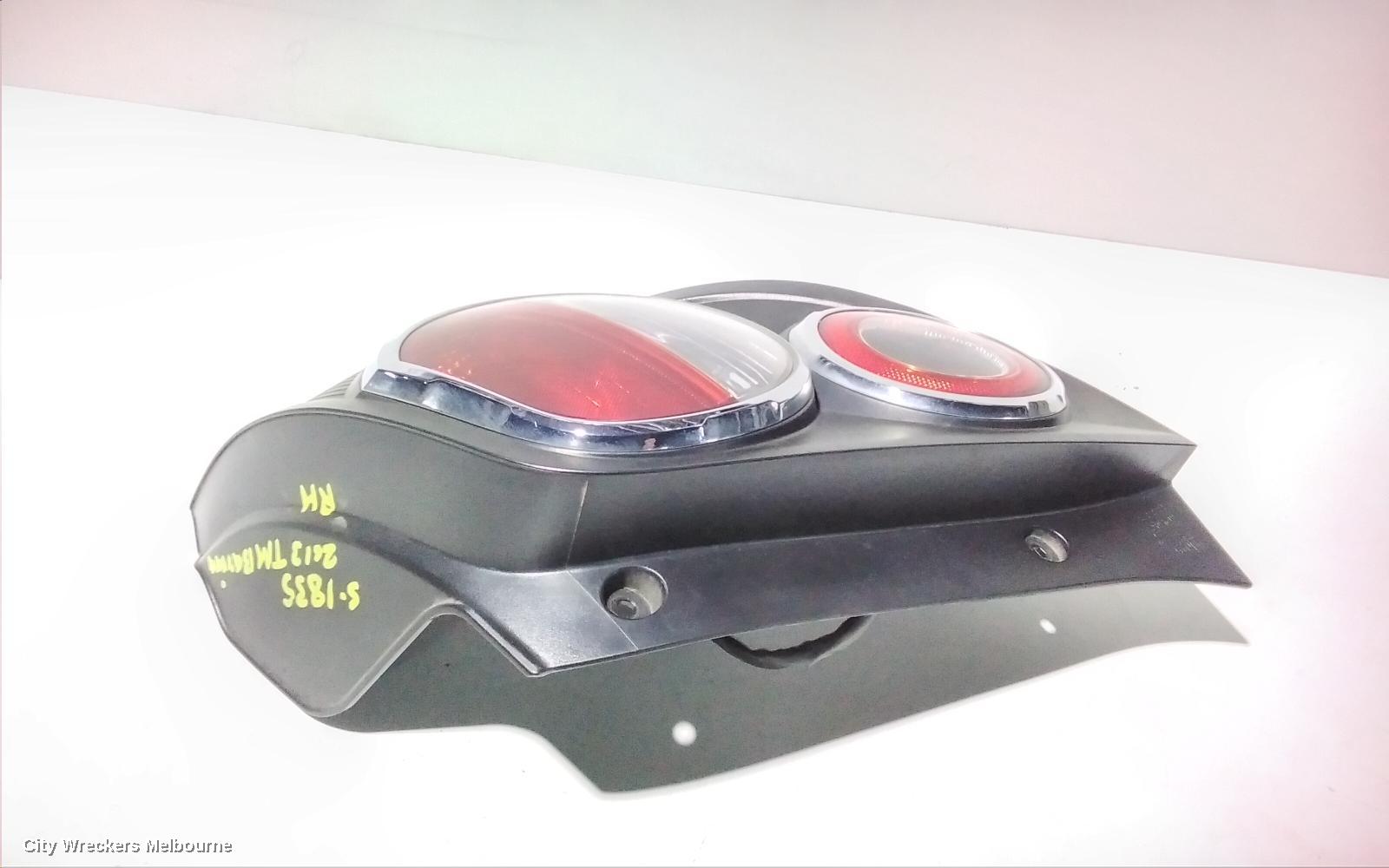 HOLDEN BARINA RIGHT TAILLIGHT, TM, HATCH, 11/2011 - 08/2016