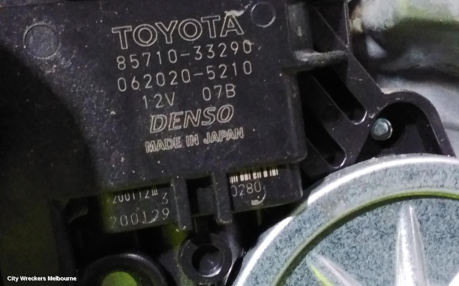 TOYOTA CAMRY LEFT REAR WND REG/MOTOR, XV70, DOOR REG ASSY (REG AND MOTOR), 09/2017 ONWARDS