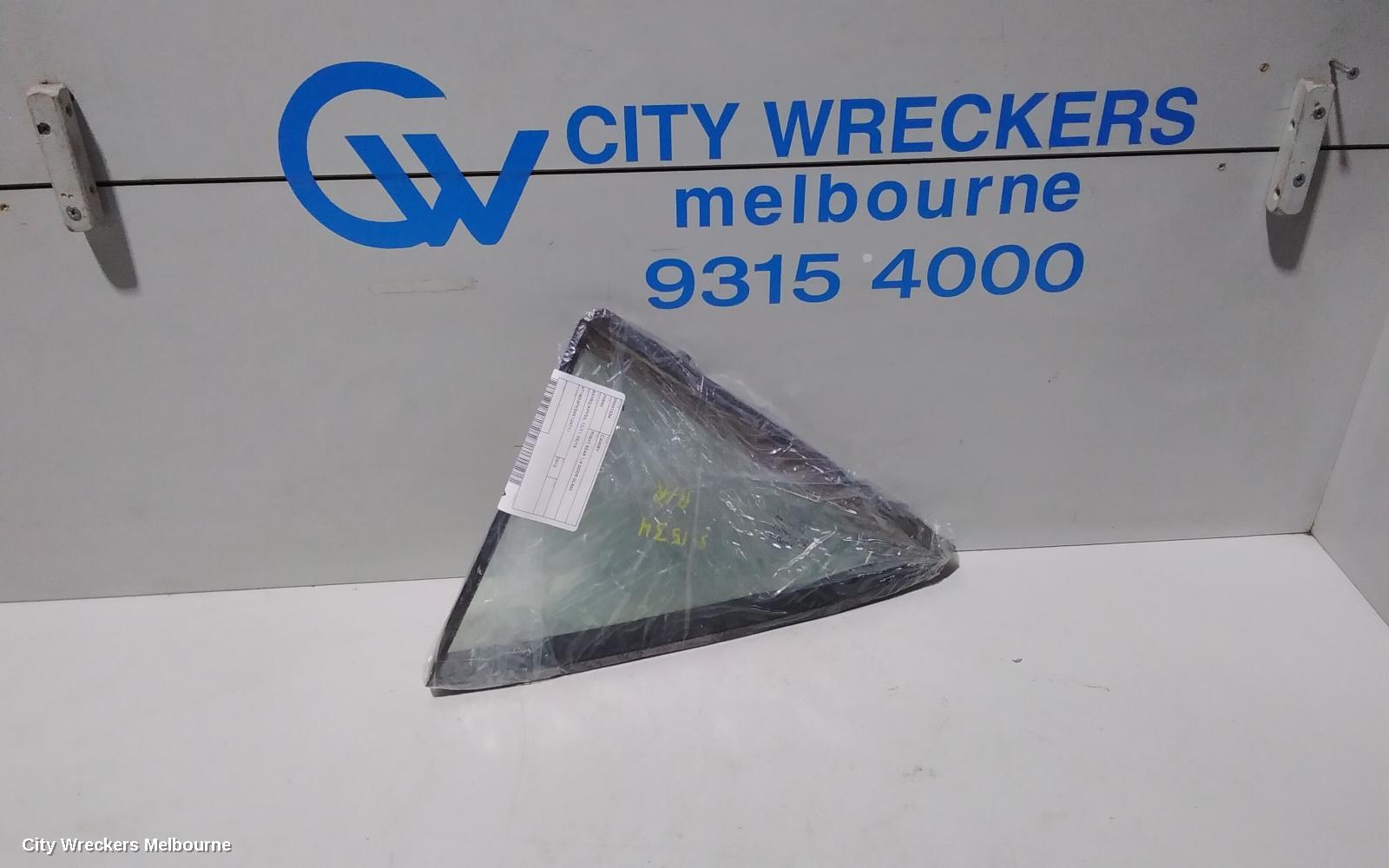 TOYOTA CAMRY RIGHT REAR 1/4 DOOR GLASS, ASV50/AVV50, 12/2011 - 05/2015