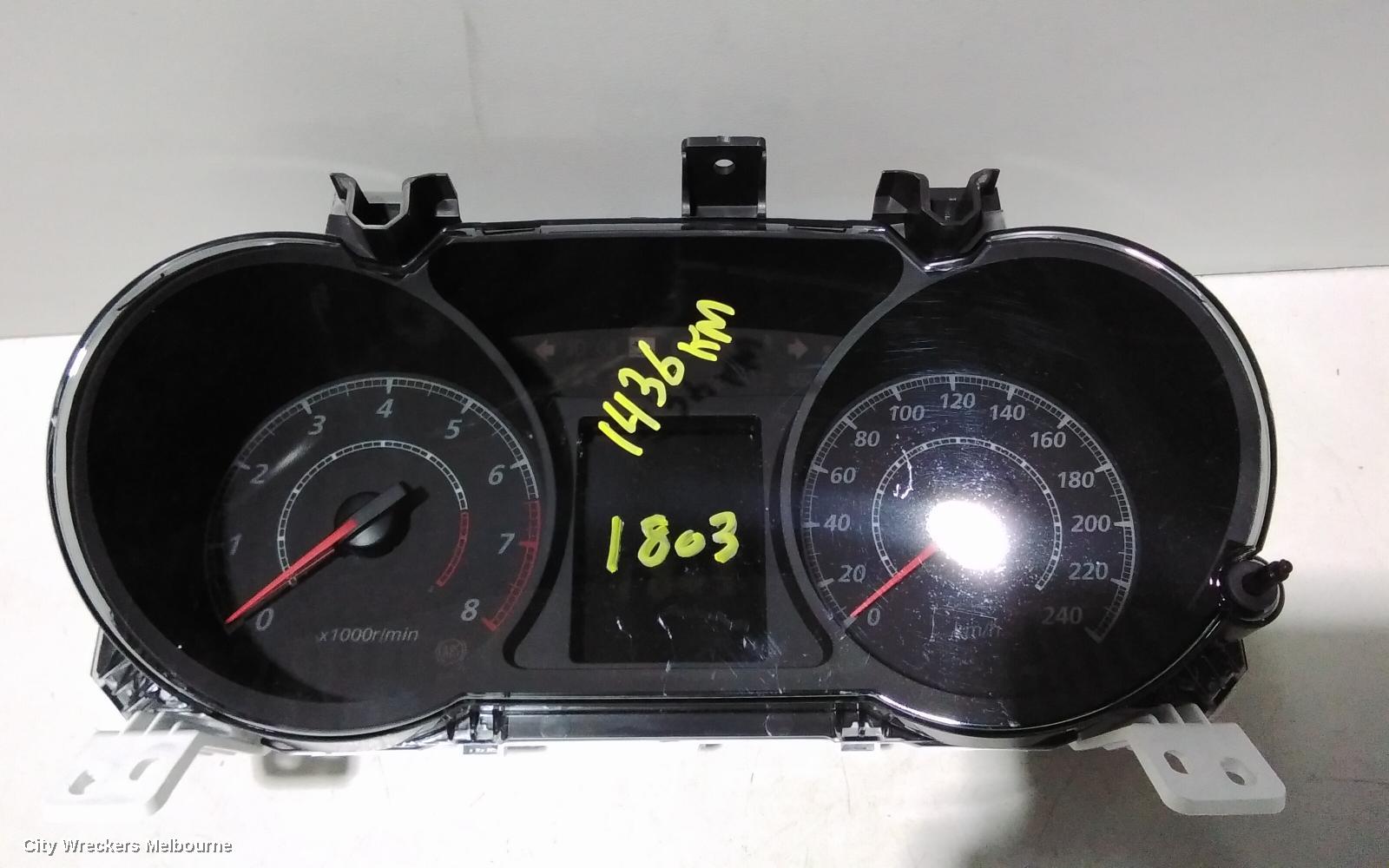 MITSUBISHI ASX INSTRUMENT CLUSTER, PETROL, AUTO T/M, XA-XC, 07/2010 ONWARDS