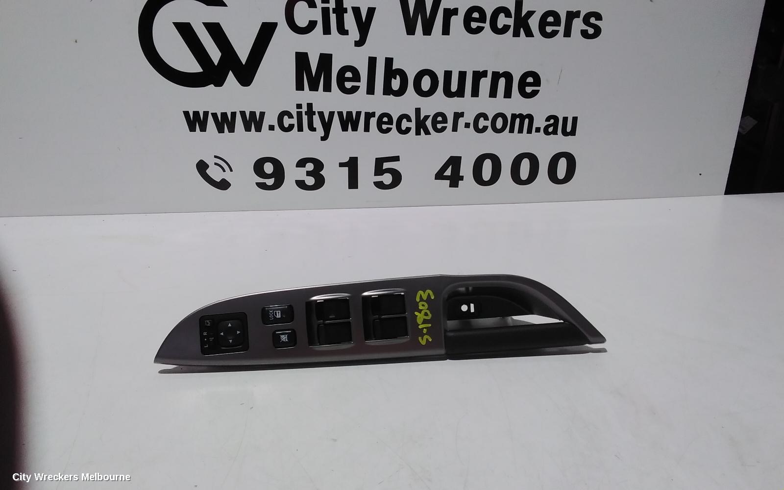 MITSUBISHI ASX PWR DR WIND SWITCH, RH FRONT (MASTER SWITCH), XB-XC, 07/2013 ONWARDS