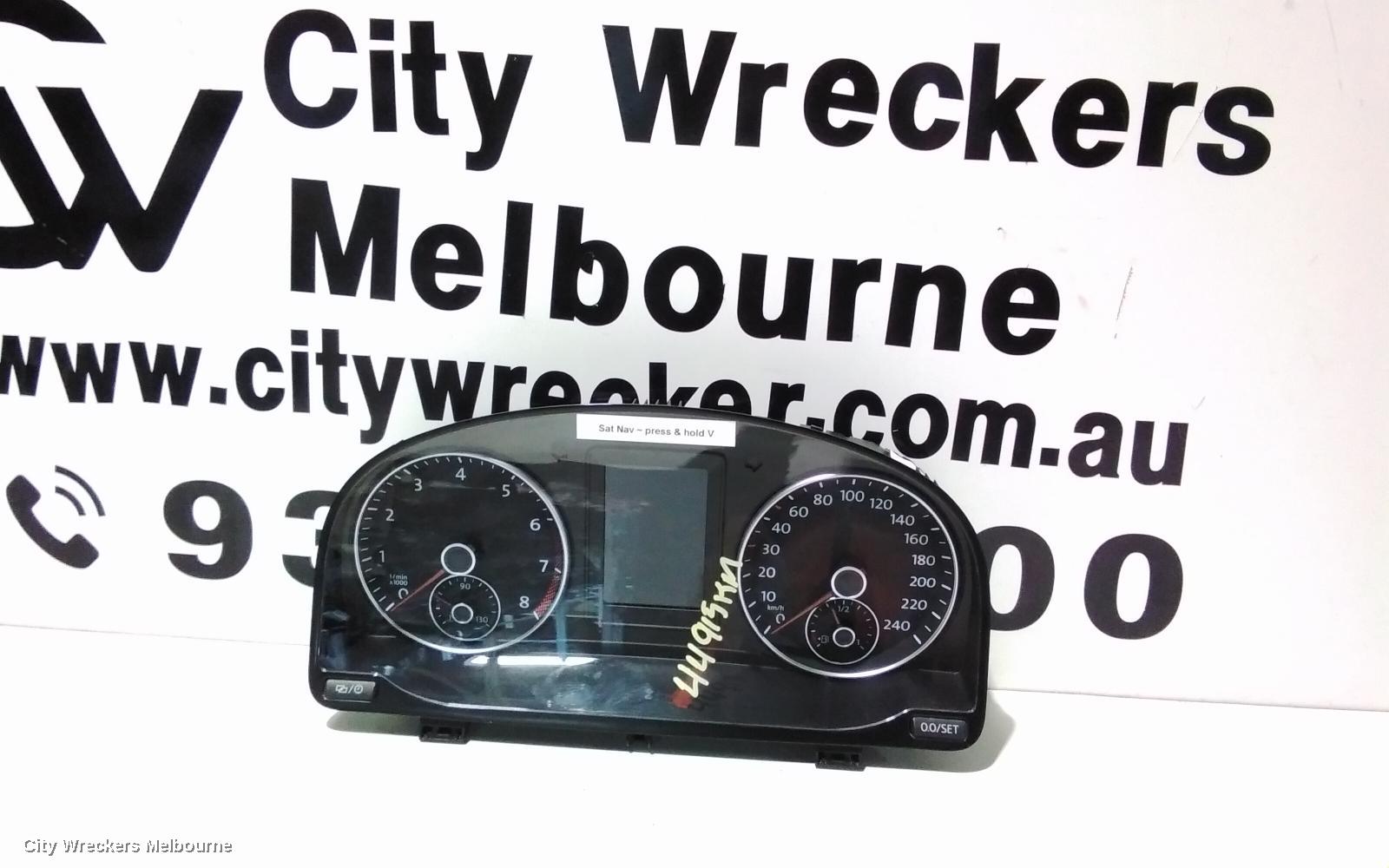 VOLKSWAGEN CADDY INSTRUMENT CLUSTER, PETROL, 2KN, 12/2015 - 02/2021