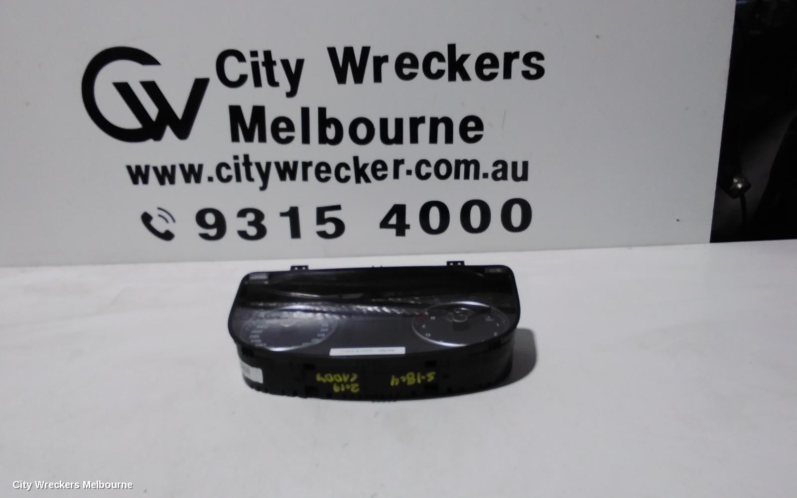 VOLKSWAGEN CADDY INSTRUMENT CLUSTER, PETROL, 2KN, 12/2015 - 02/2021