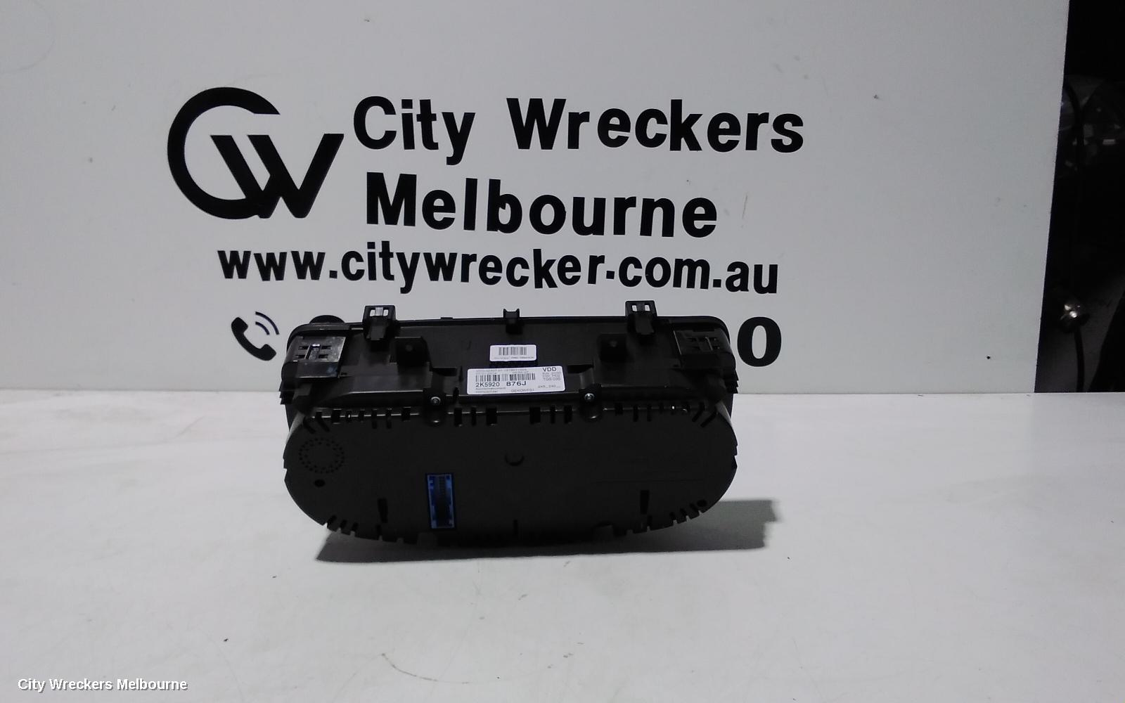 VOLKSWAGEN CADDY INSTRUMENT CLUSTER, PETROL, 2KN, 12/2015 - 02/2021