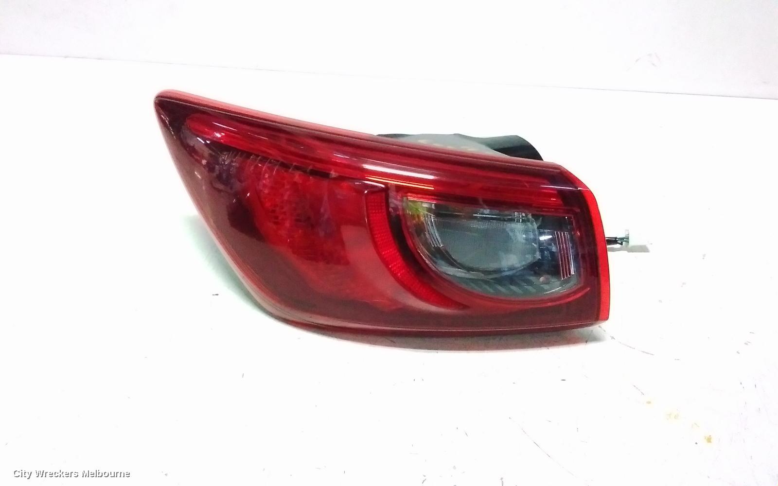 MAZDA CX3 LEFT TAILLIGHT, DK, NON LED TYPE, 03/2015 ONWARDS
