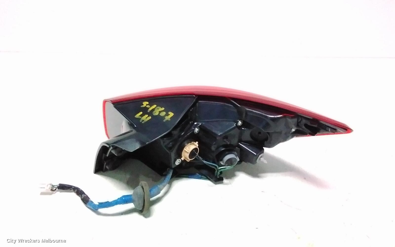 MAZDA CX3 LEFT TAILLIGHT, DK, NON LED TYPE, 03/2015 ONWARDS