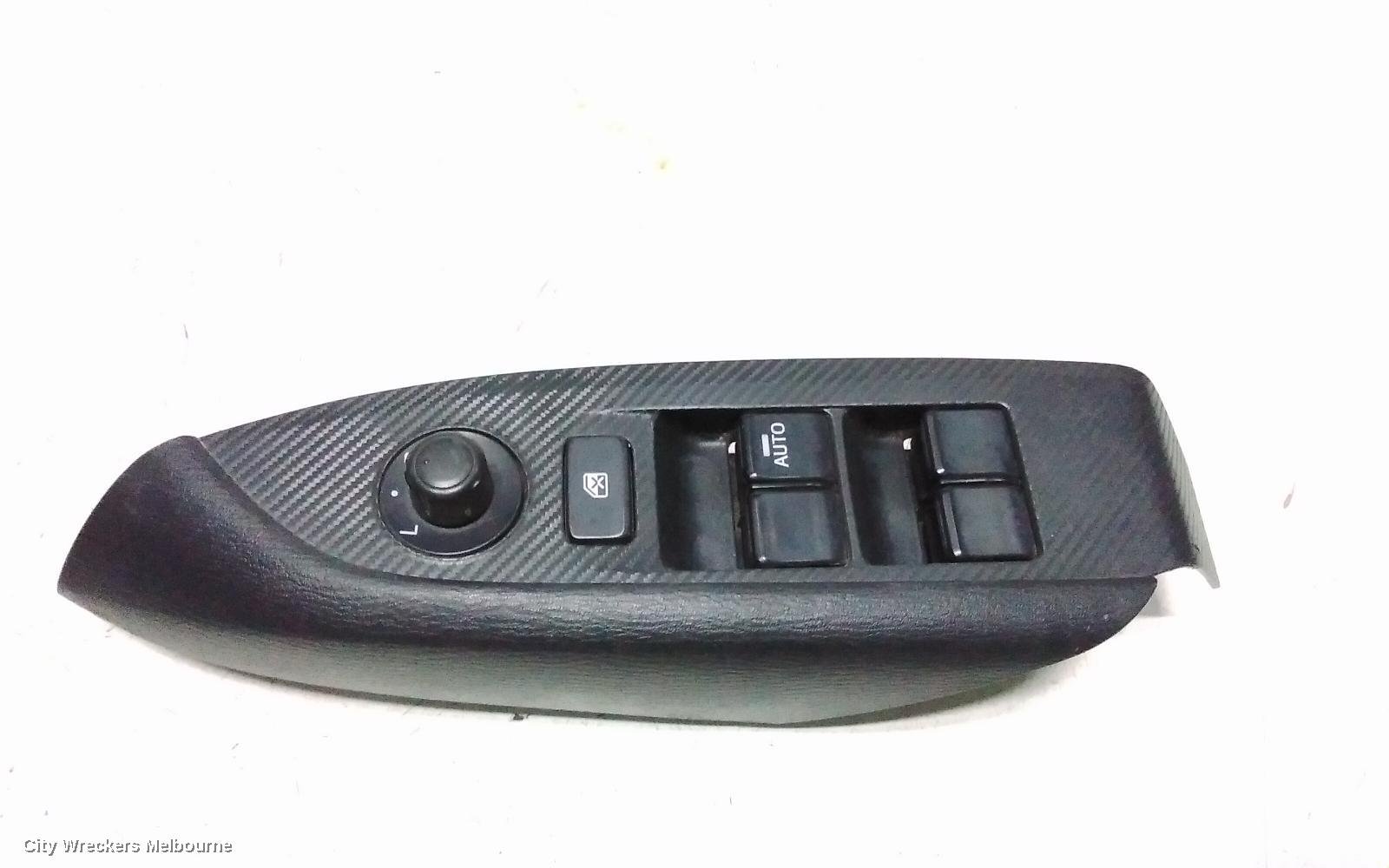 MAZDA CX3 PWR DR WIND SWITCH, RH FRONT (MASTER SWITCH), DK, 03/2015 - 01/2017