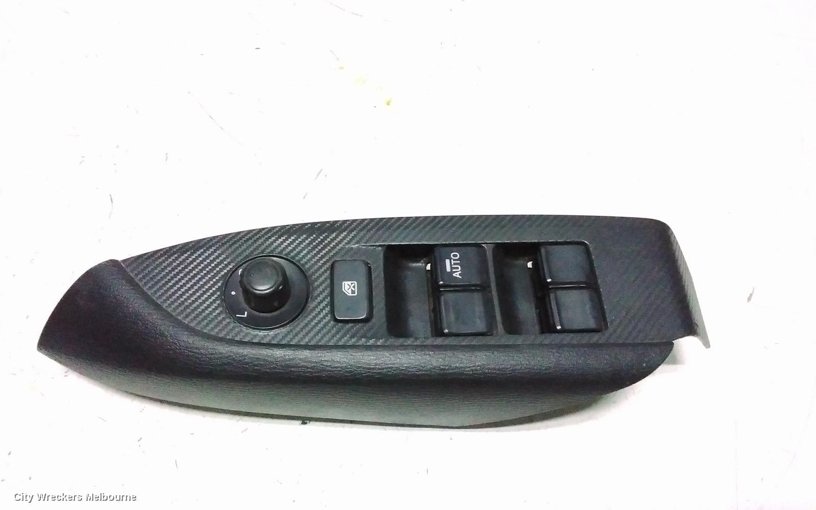 MAZDA CX3 PWR DR WIND SWITCH, RH FRONT (MASTER SWITCH), DK, 03/2015 - 01/2017