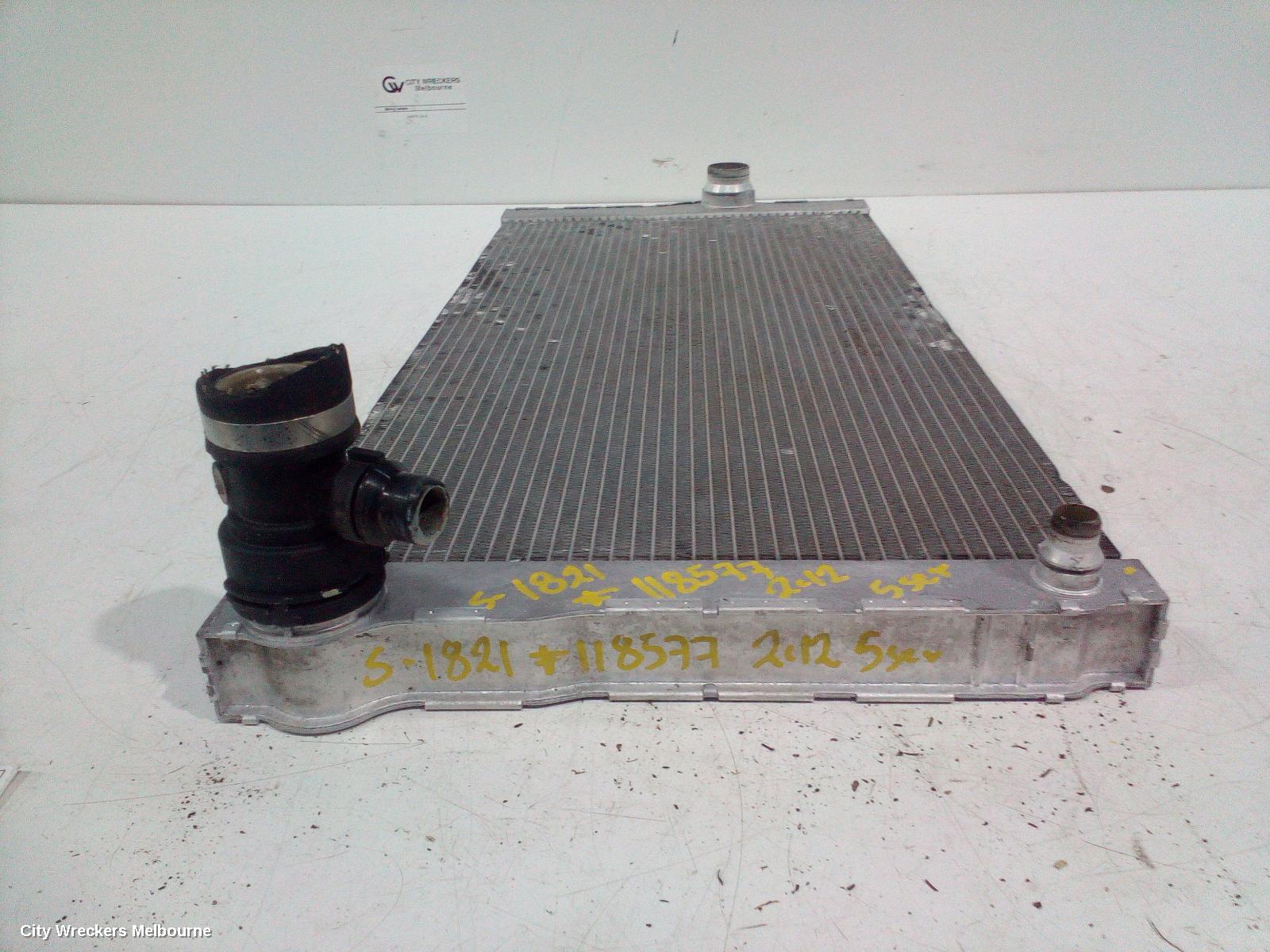 BMW 5 SERIES RADIATOR, AUTO, 2.0, F07/F10/F11, 05/2010 - 01/2017