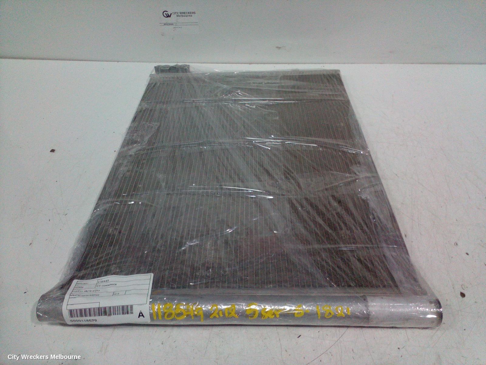 BMW 5 SERIES A/C CONDENSER, F10/F11, 05/2010 - 01/2017