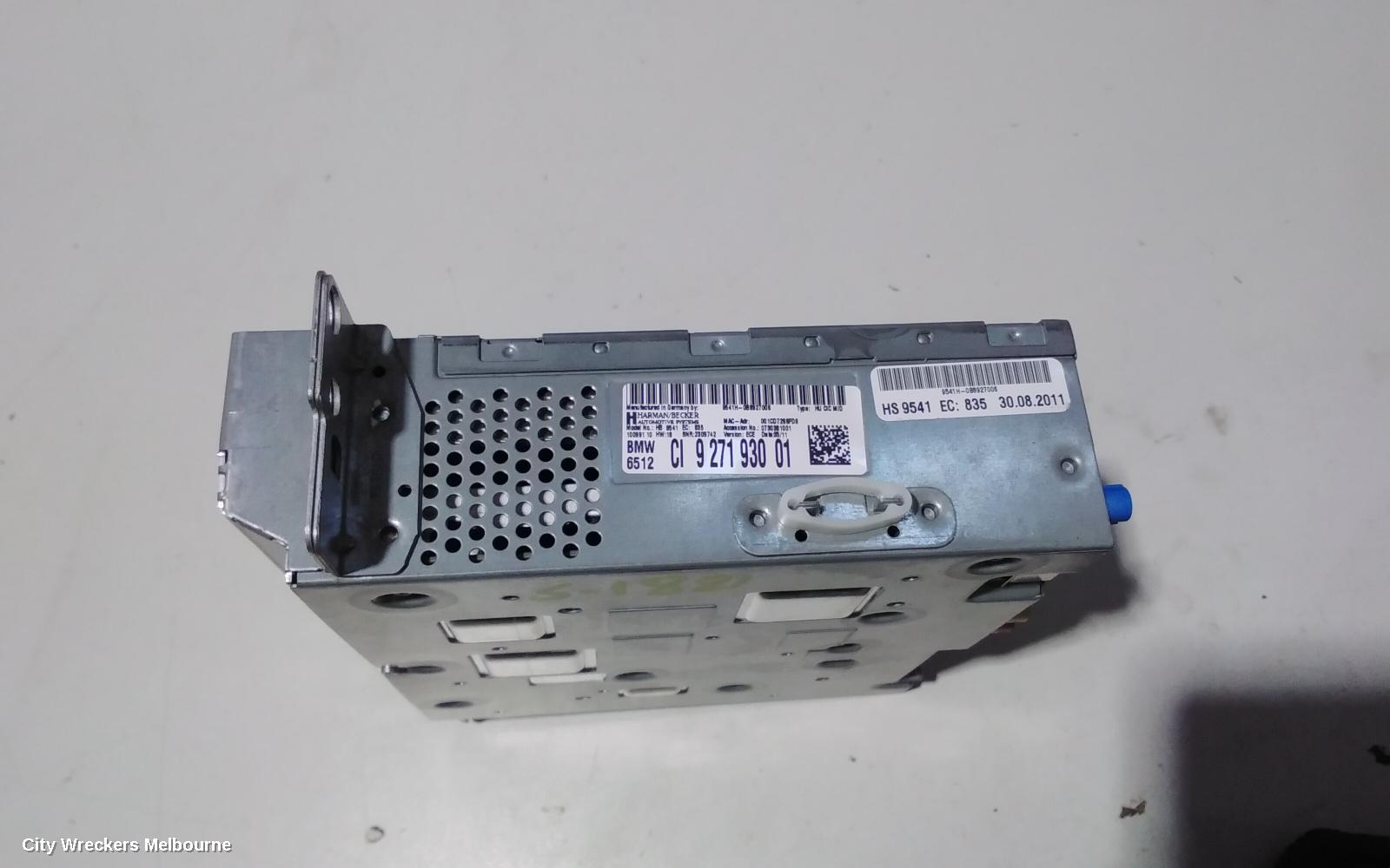 BMW 5 SERIES RADIO/CD/DVD/SAT/TV, DISPLAY UNIT, 7IN BUSINESS, F10/F11, 05/2010 - 09/2012