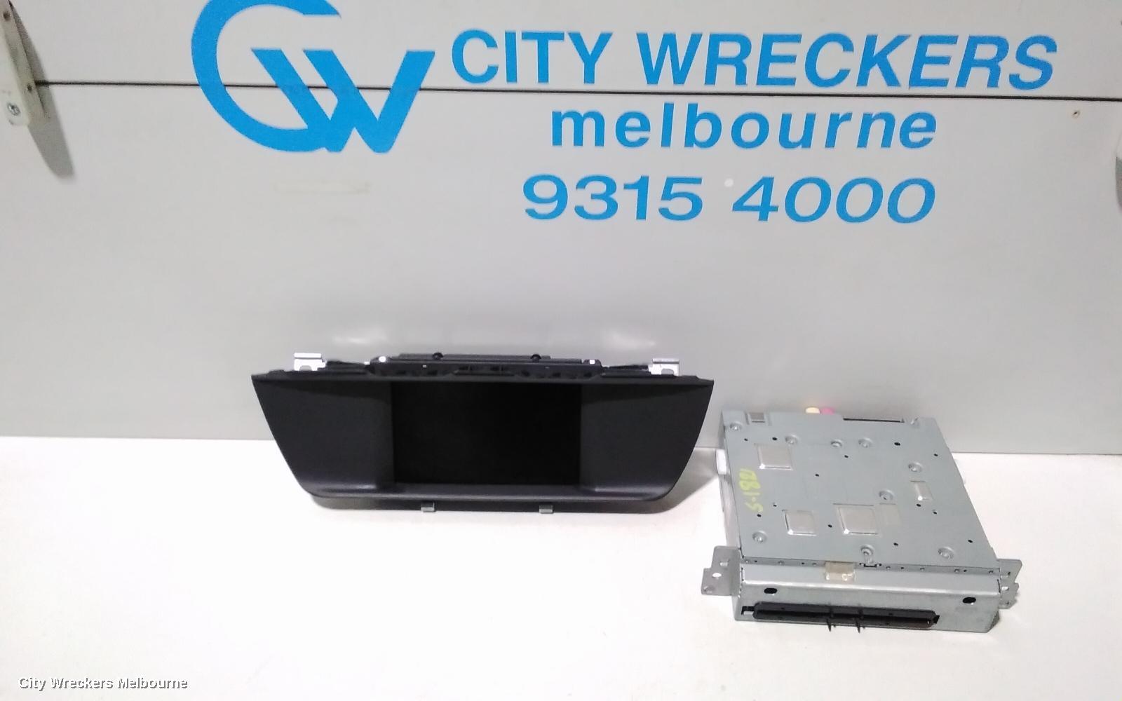 BMW 5 SERIES RADIO/CD/DVD/SAT/TV, DISPLAY UNIT, 7IN BUSINESS, F10/F11, 05/2010 - 09/2012