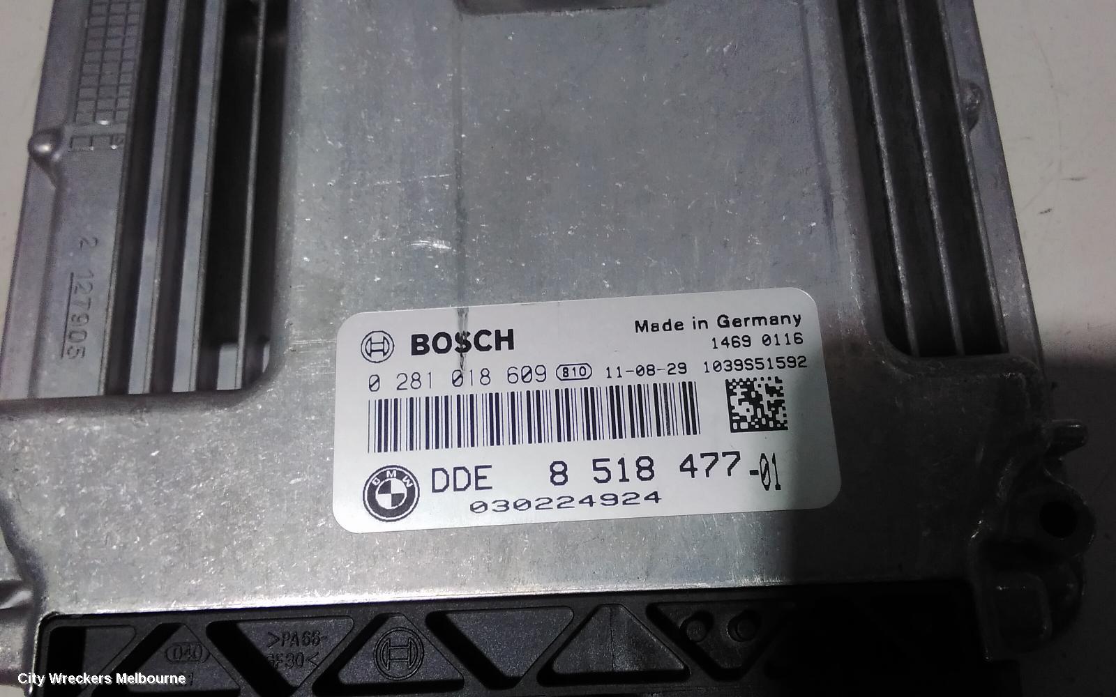 BMW 5 SERIES ECU, ENGINE ECU, 2.0, N47N, DIESEL, ECU ONLY, F07/F10/F11, 520D/518D, 02/2010 - 10/2017