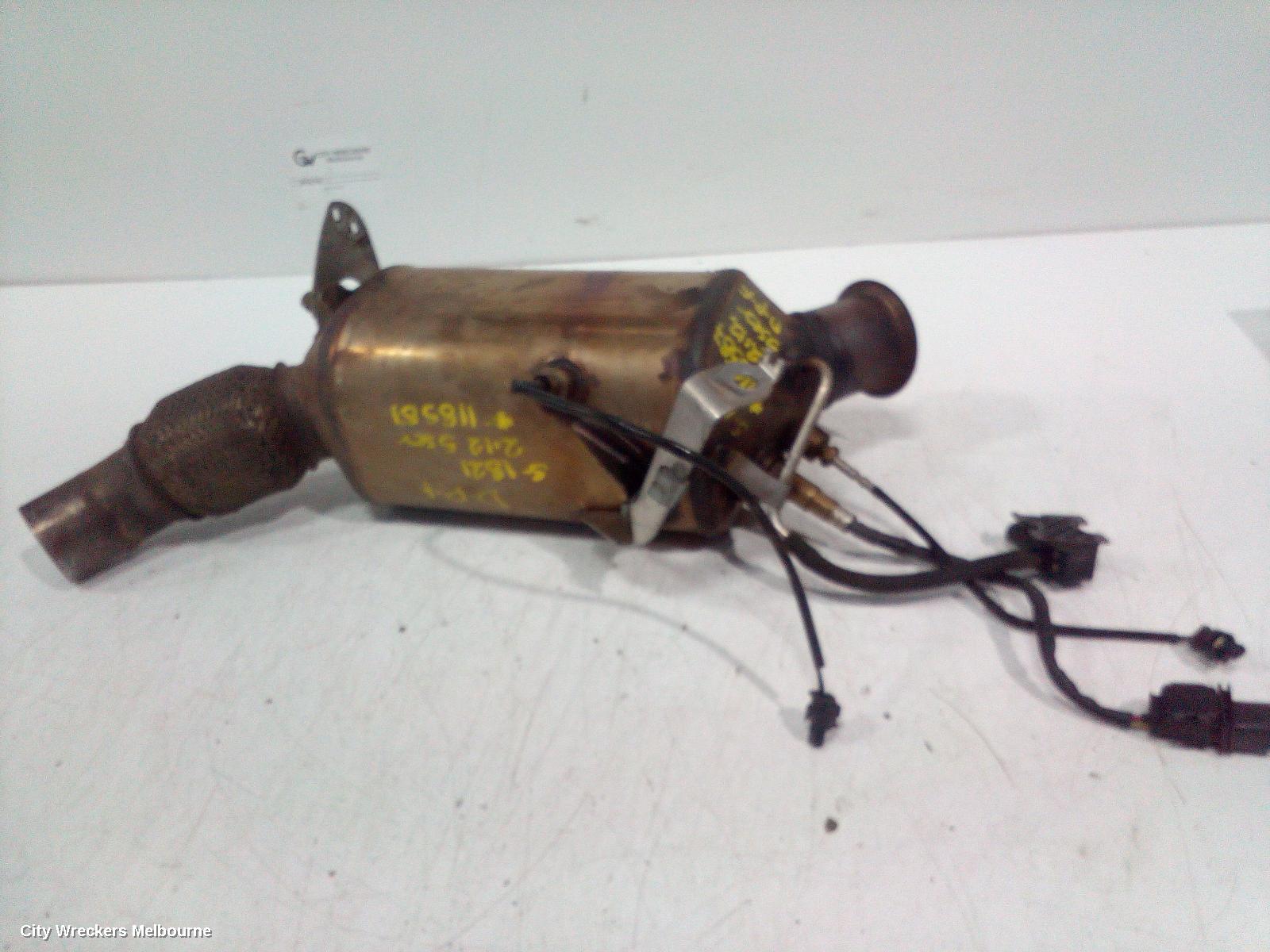 BMW 5 SERIES PARTICULATE FILTER/DPF, DIESEL, 2.0, N47N, F10, 05/2010 - 01/2017