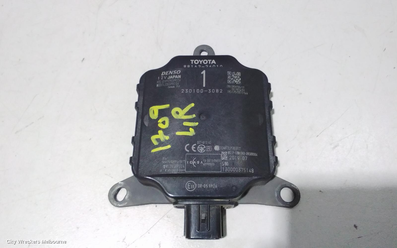 TOYOTA HIACE, 300 SERIES, 02/2019 ONWARDS, LHR BLIND SPOT SENSOR: 82910