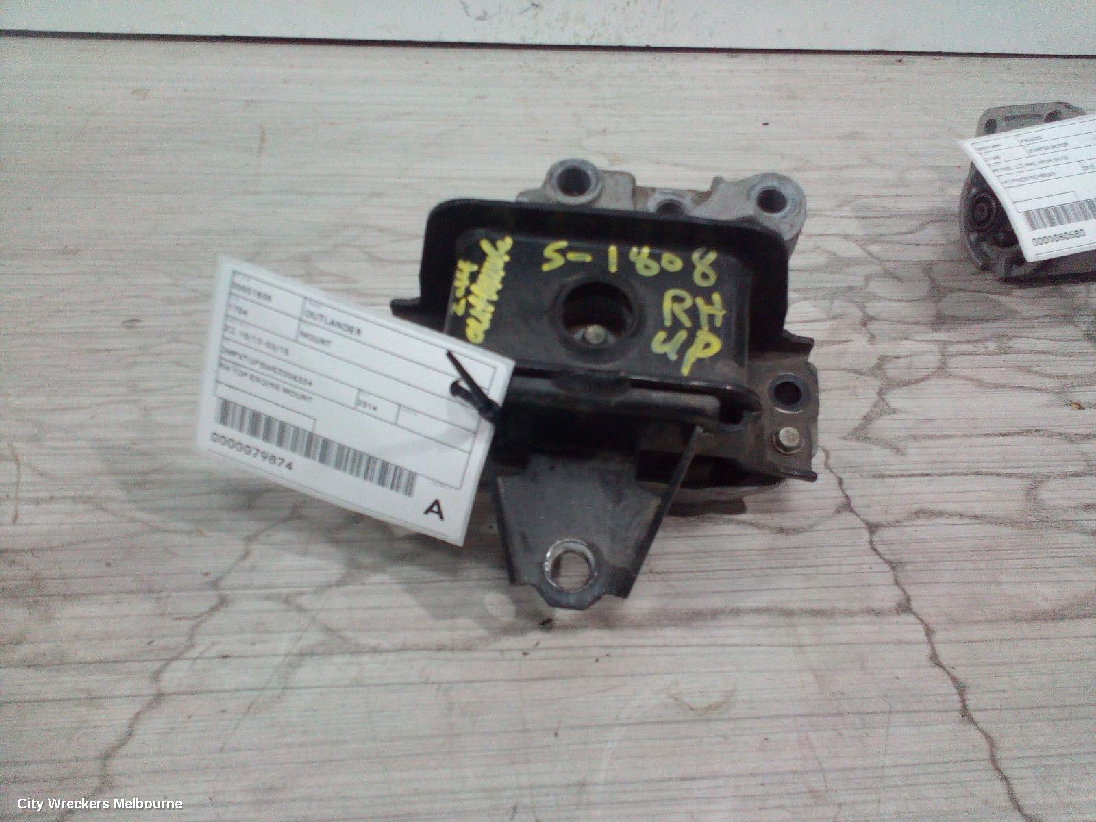 MITSUBISHI OUTLANDER MOUNT, ZJ, 10/2012 - 03/2015