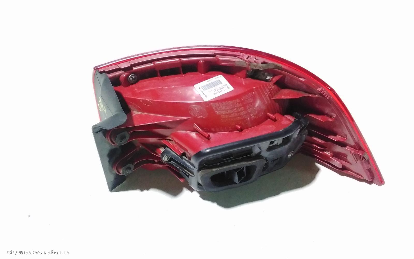 VOLKSWAGEN PASSAT LEFT TAILLIGHT, 3C/MK6 B7, ALLTRACK/WAGON, NON LED TYPE, 09/2010 - 05/2015