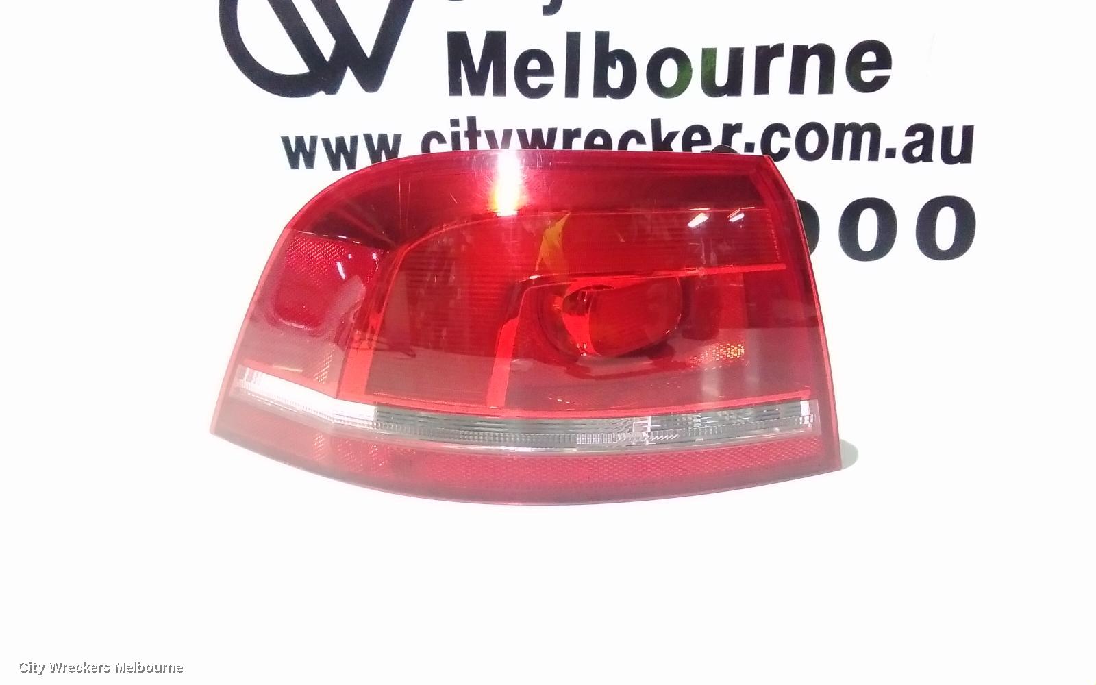 VOLKSWAGEN PASSAT LEFT TAILLIGHT, 3C/MK6 B7, ALLTRACK/WAGON, NON LED TYPE, 09/2010 - 05/2015