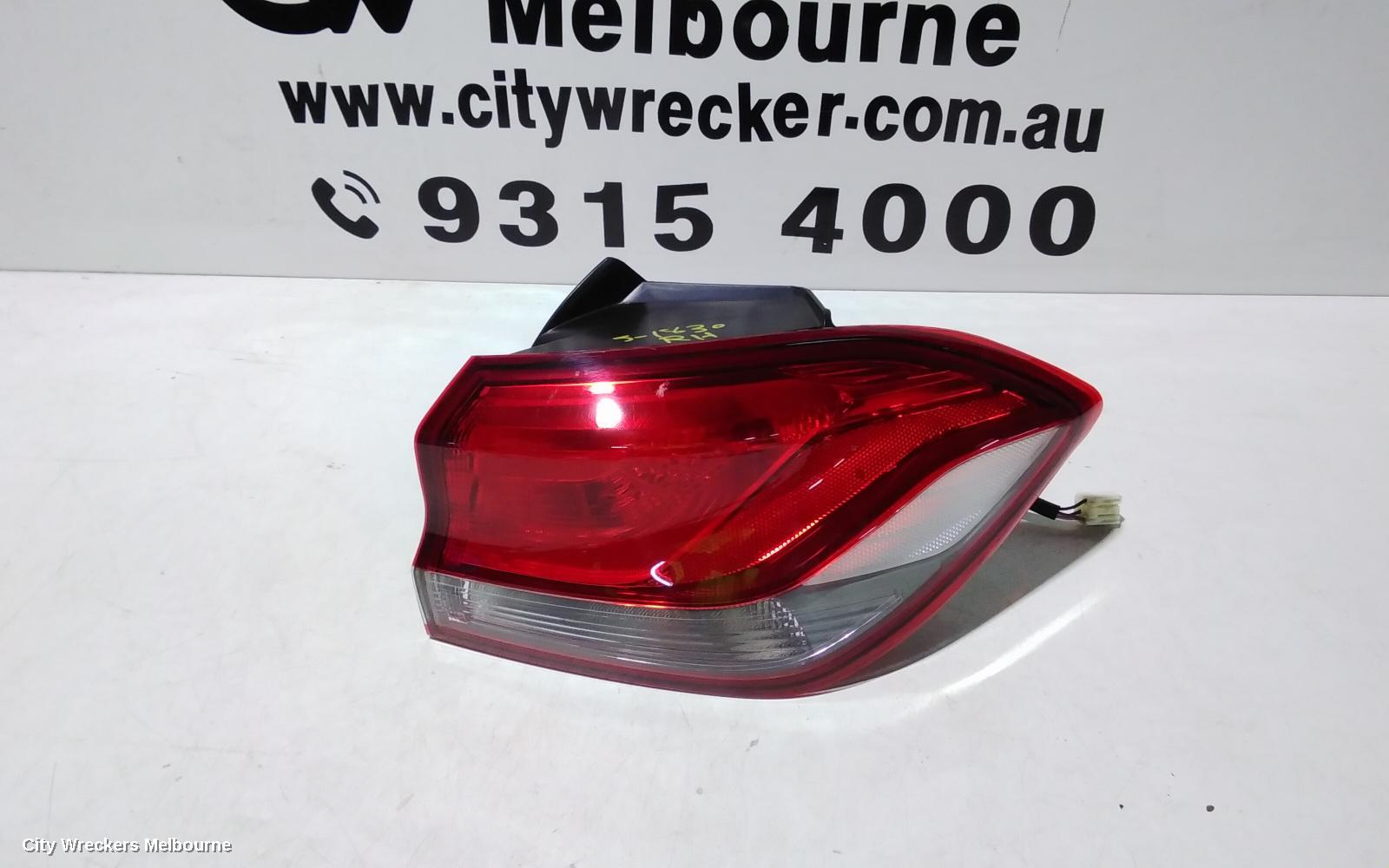 HYUNDAI I30 RIGHT TAILLIGHT, IN BODY, PD, HATCH (S.KOREA VIN KMHH), STANDARD, NON LED TYPE, 03/2017 ONWARDS