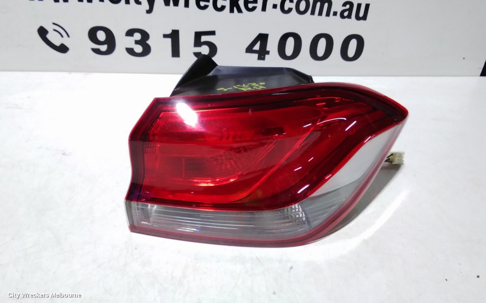 HYUNDAI I30 RIGHT TAILLIGHT, IN BODY, PD, HATCH (S.KOREA VIN KMHH), STANDARD, NON LED TYPE, 03/2017 ONWARDS