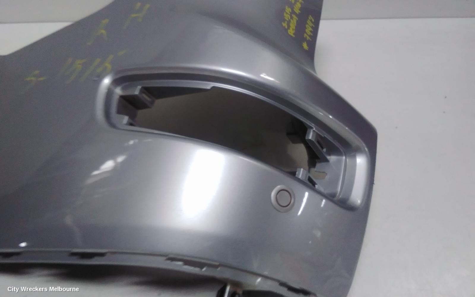 PEUGEOT 4007 REAR BUMPER, GS, UPPER (LH SIDE), W/ PARK SENSOR TYPE, 10/2009 - 08/2013