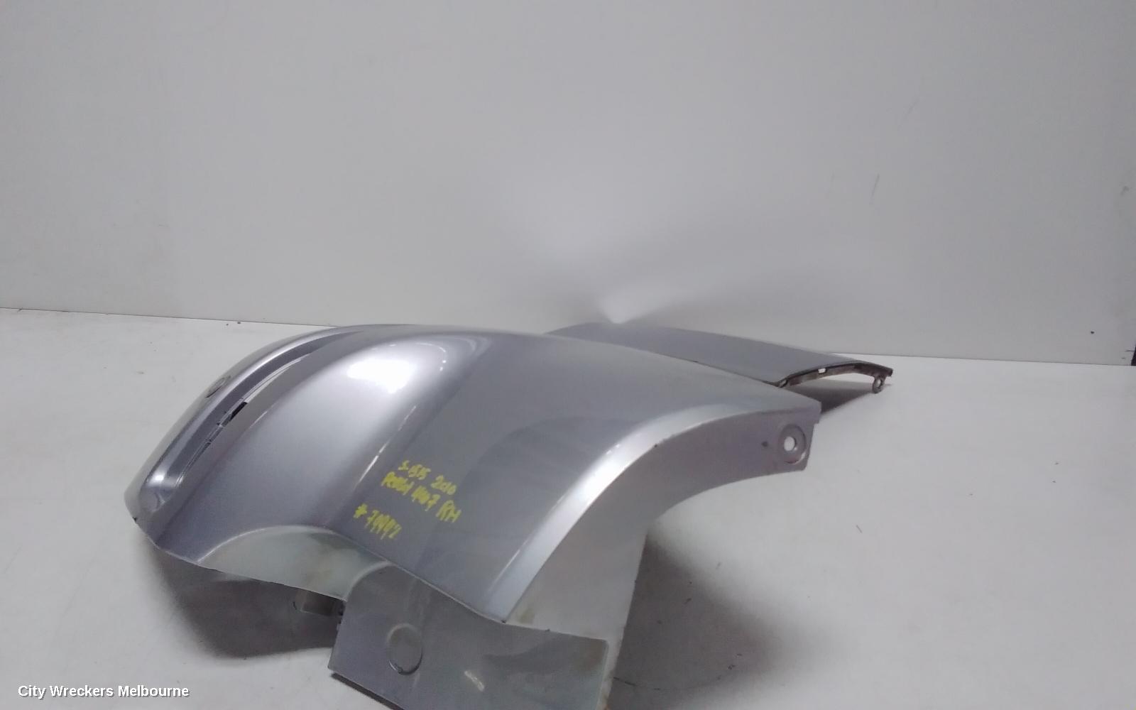 PEUGEOT 4007 REAR BUMPER, GS, UPPER (LH SIDE), W/ PARK SENSOR TYPE, 10/2009 - 08/2013