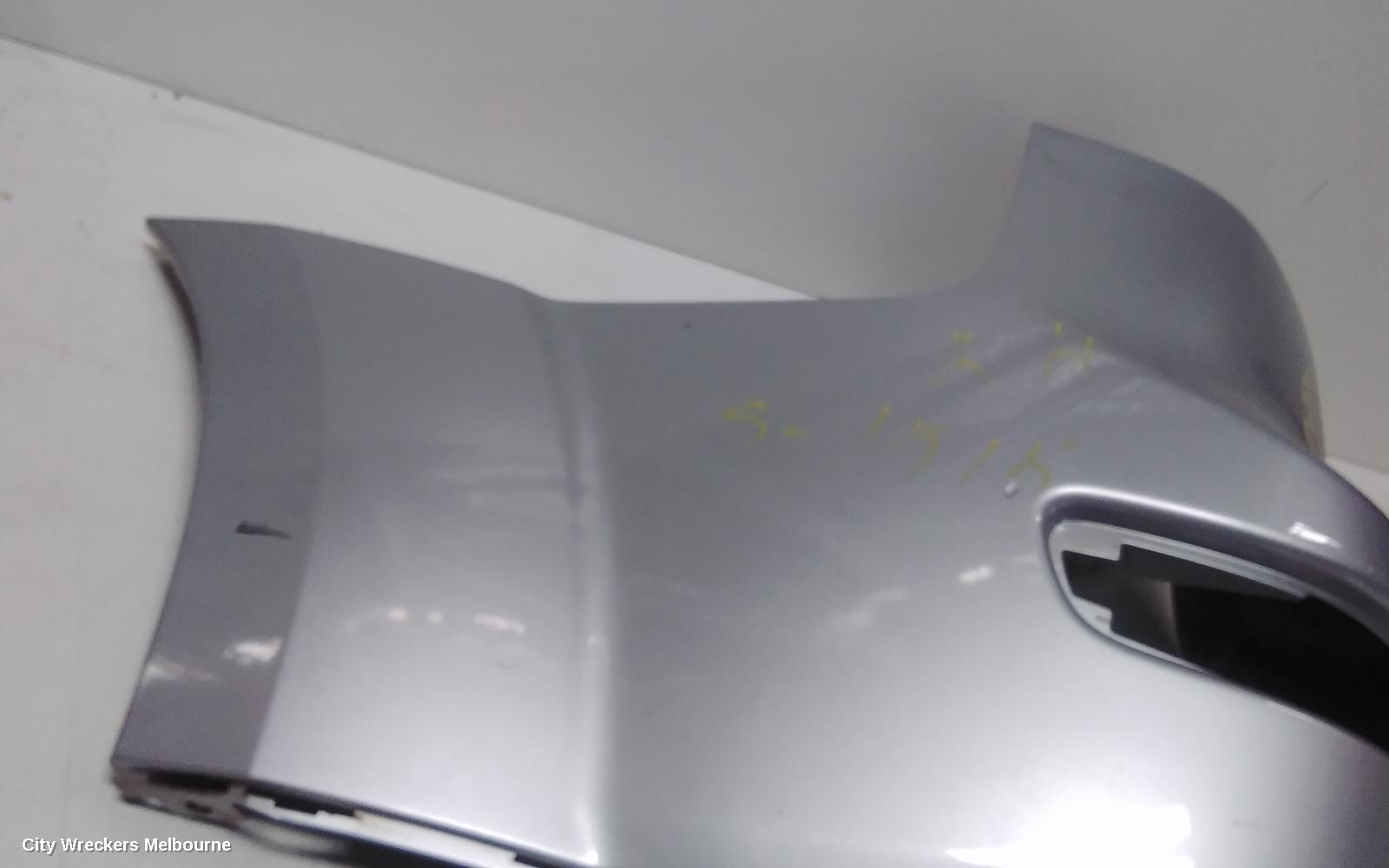 PEUGEOT 4007 REAR BUMPER, GS, UPPER (LH SIDE), W/ PARK SENSOR TYPE, 10/2009 - 08/2013