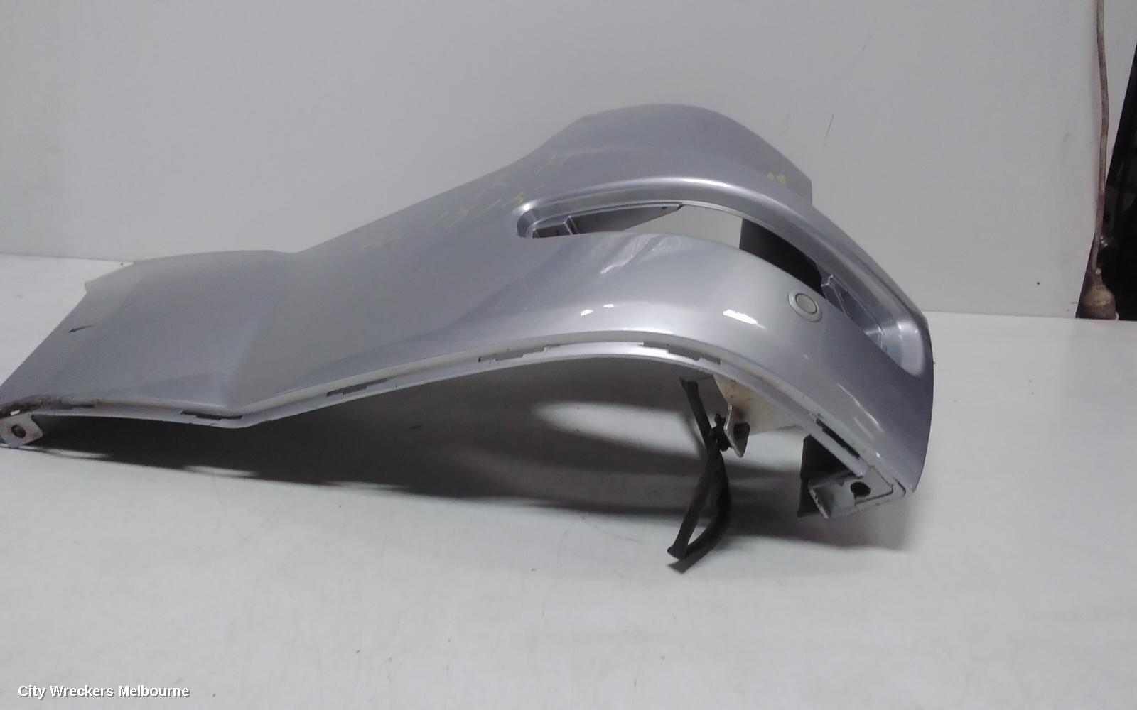 PEUGEOT 4007 REAR BUMPER, GS, UPPER (LH SIDE), W/ PARK SENSOR TYPE, 10/2009 - 08/2013