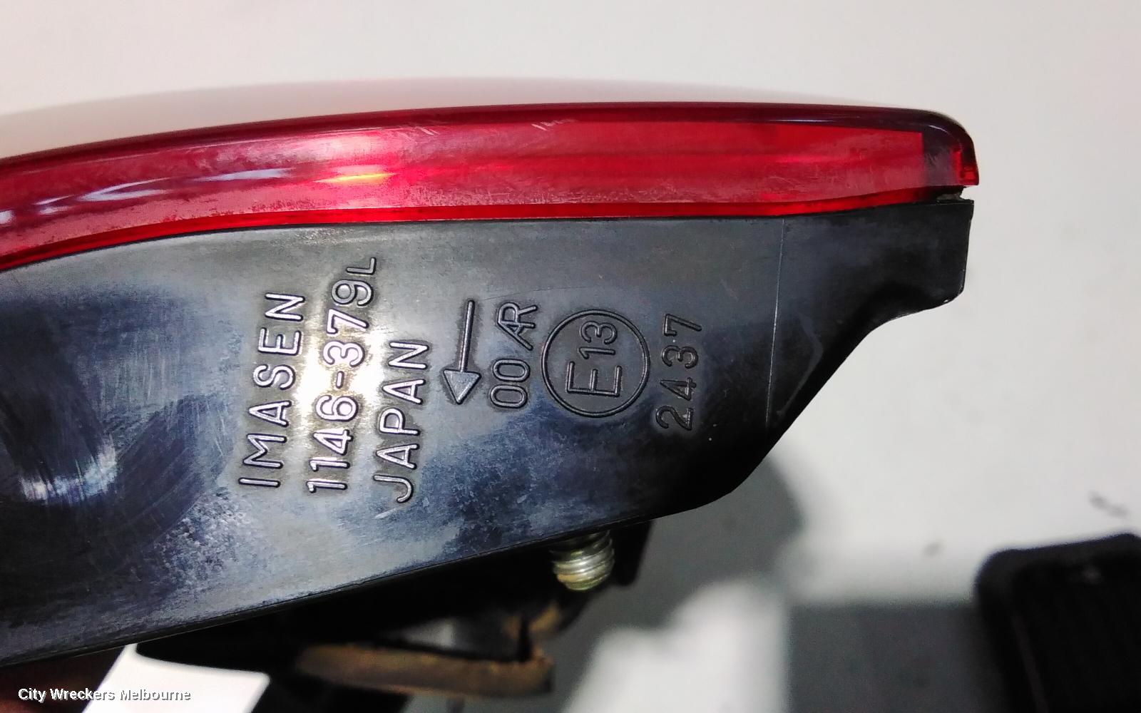 PEUGEOT 4007 REAR GARNISH, TAILGATE LAMP (LH SIDE), 10/2009 - 08/2013