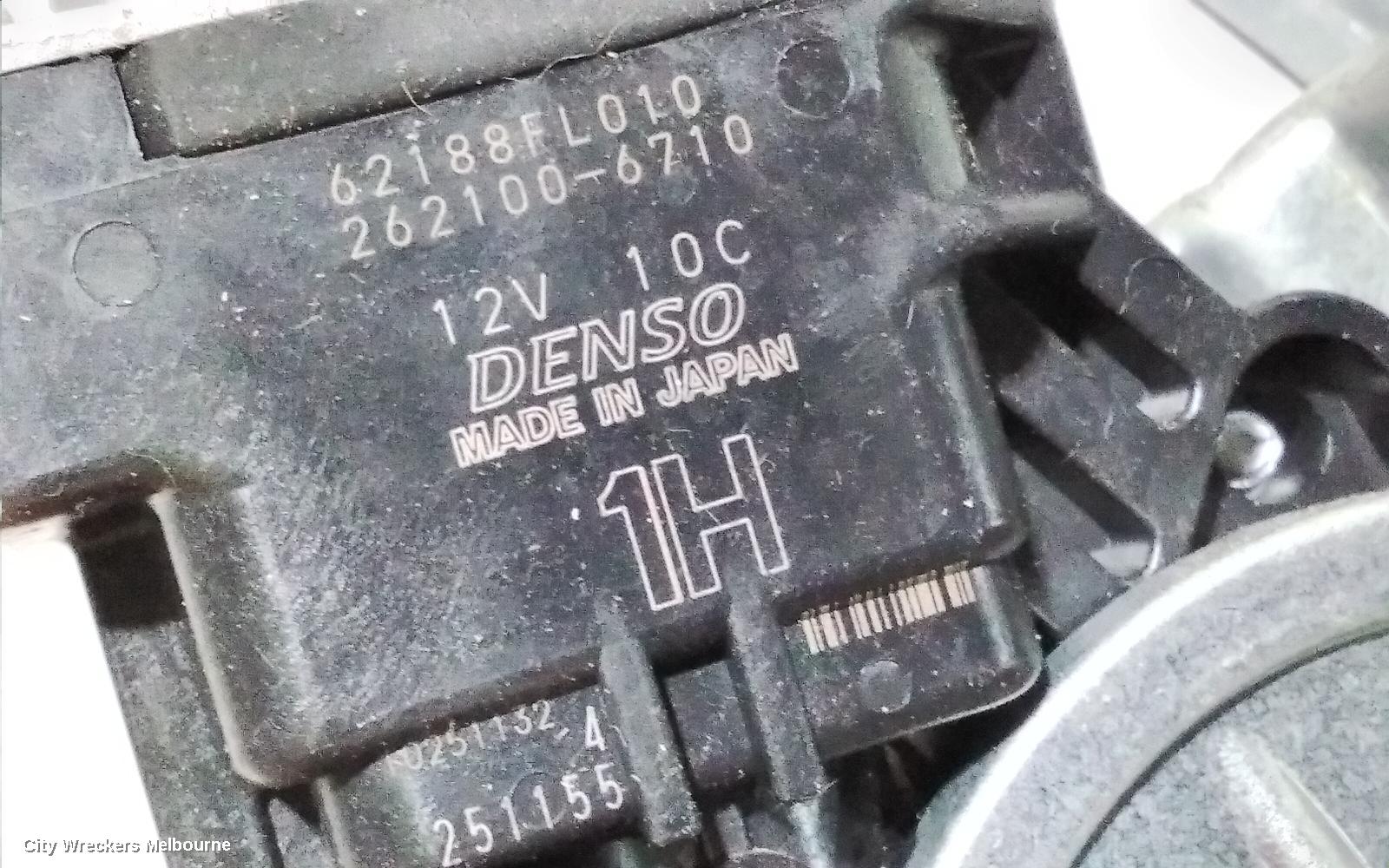 SUBARU XV LEFT REAR WND REG/MOTOR, G5X, DOOR REG ASSY (REG AND MOTOR), 03/2017 - 06/2023
