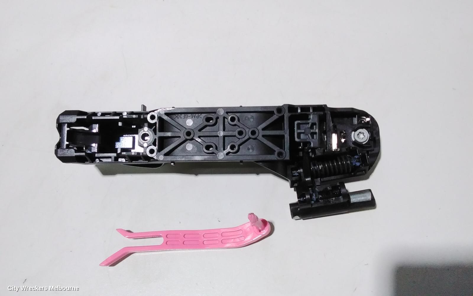 SUBARU XV DOOR HANDLE, OUTER, LH REAR, COLOUR CODED, G5X, 05/2017 ONWARDS