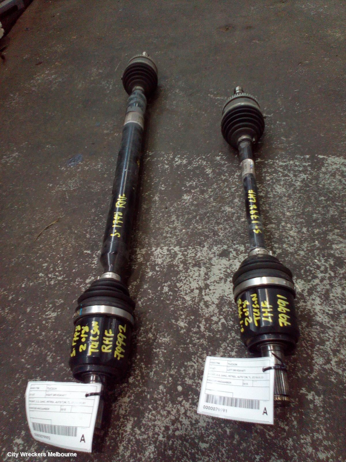 HYUNDAI TUCSON RIGHT DRIVESHAFT, FRONT, 2.0, G4NC, PETROL, AUTO T/M, TL, 07/2015 - 01/2021