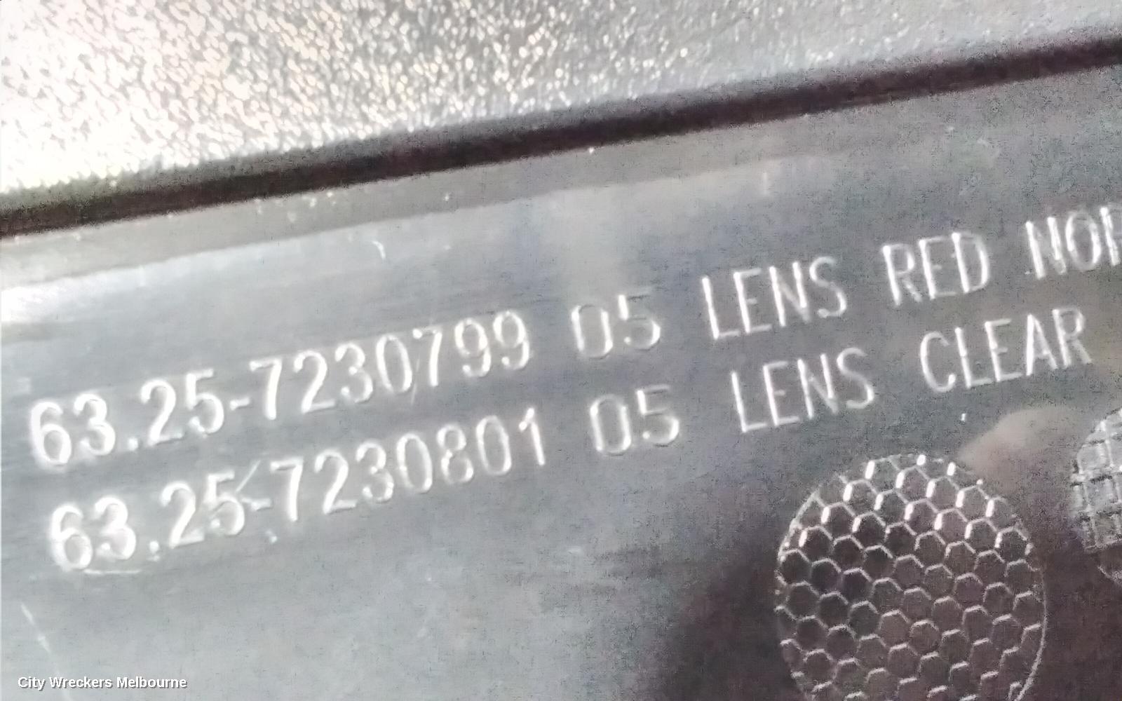 BMW 5 SERIES HIGH LEVEL STOPLIGHT, F10/F11, 05/2010 - 01/2017