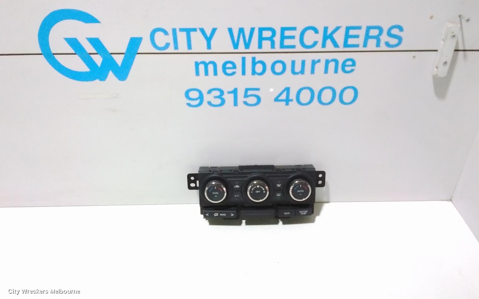 MAZDA CX9 HEATER/AC CONTROLS, MAIN CONTROL, W/O HEATED SEAT TYPE, TB, 06/2009 - 12/2015