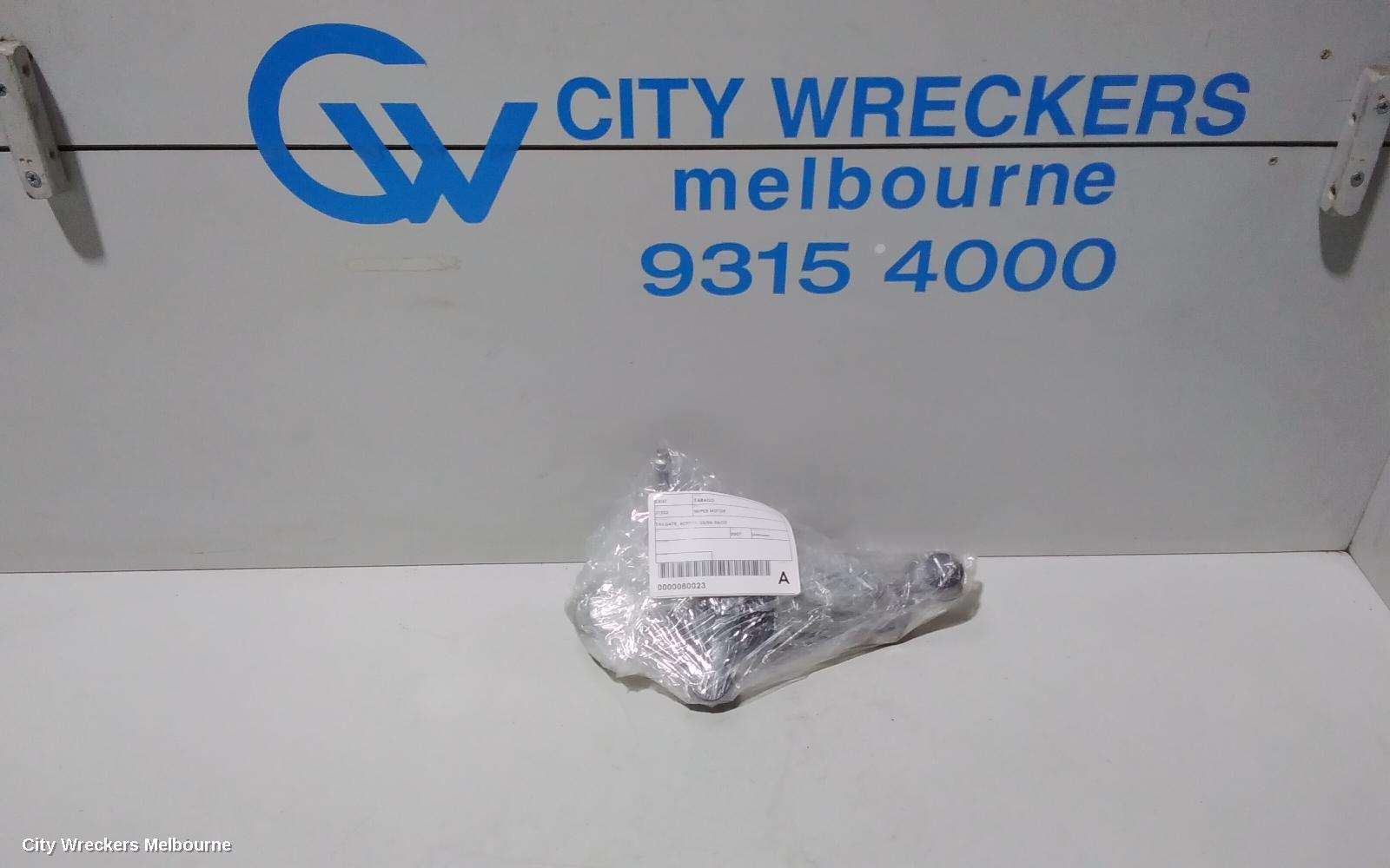 TOYOTA TARAGO WIPER MOTOR, TAILGATE, ACR50R/GSR50R, 01/2006 - 06/2020