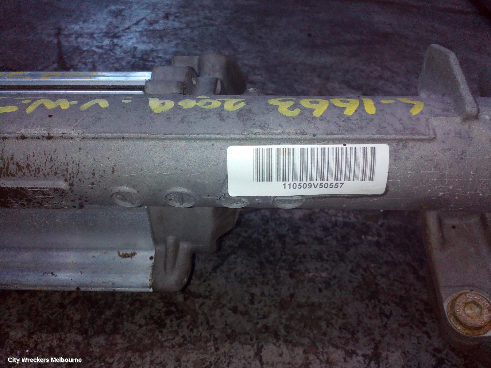 AUDI TT STEERING BOX/RACK, 8J, 09/2006 - 08/2010