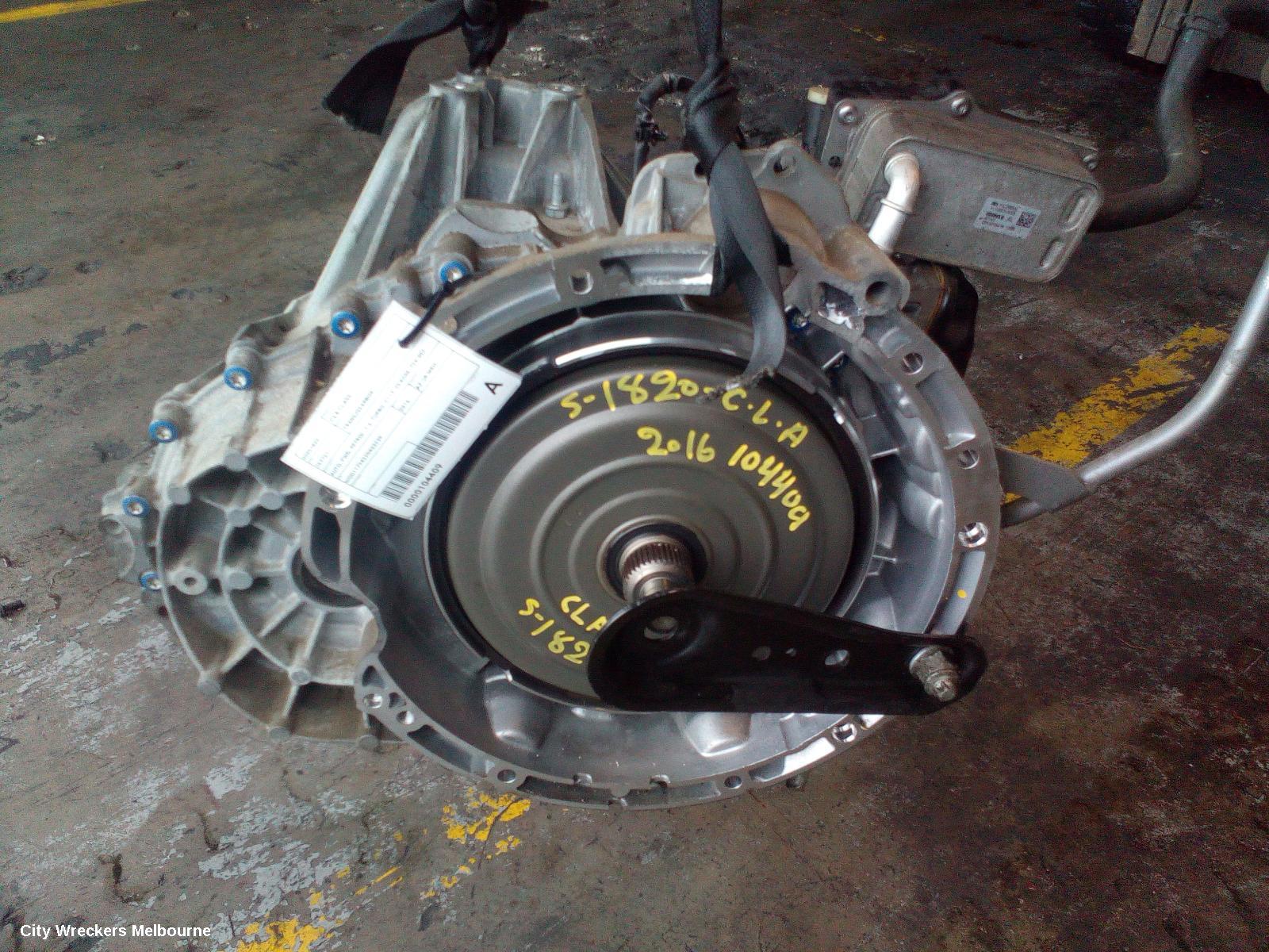 MERCEDES CLA CLASS TRANS/GEARBOX, AUTO, FWD, PETROL, 1.6, TURBO, C117, CLA200, 724.002 CODE, 10/2013 - 01/2019