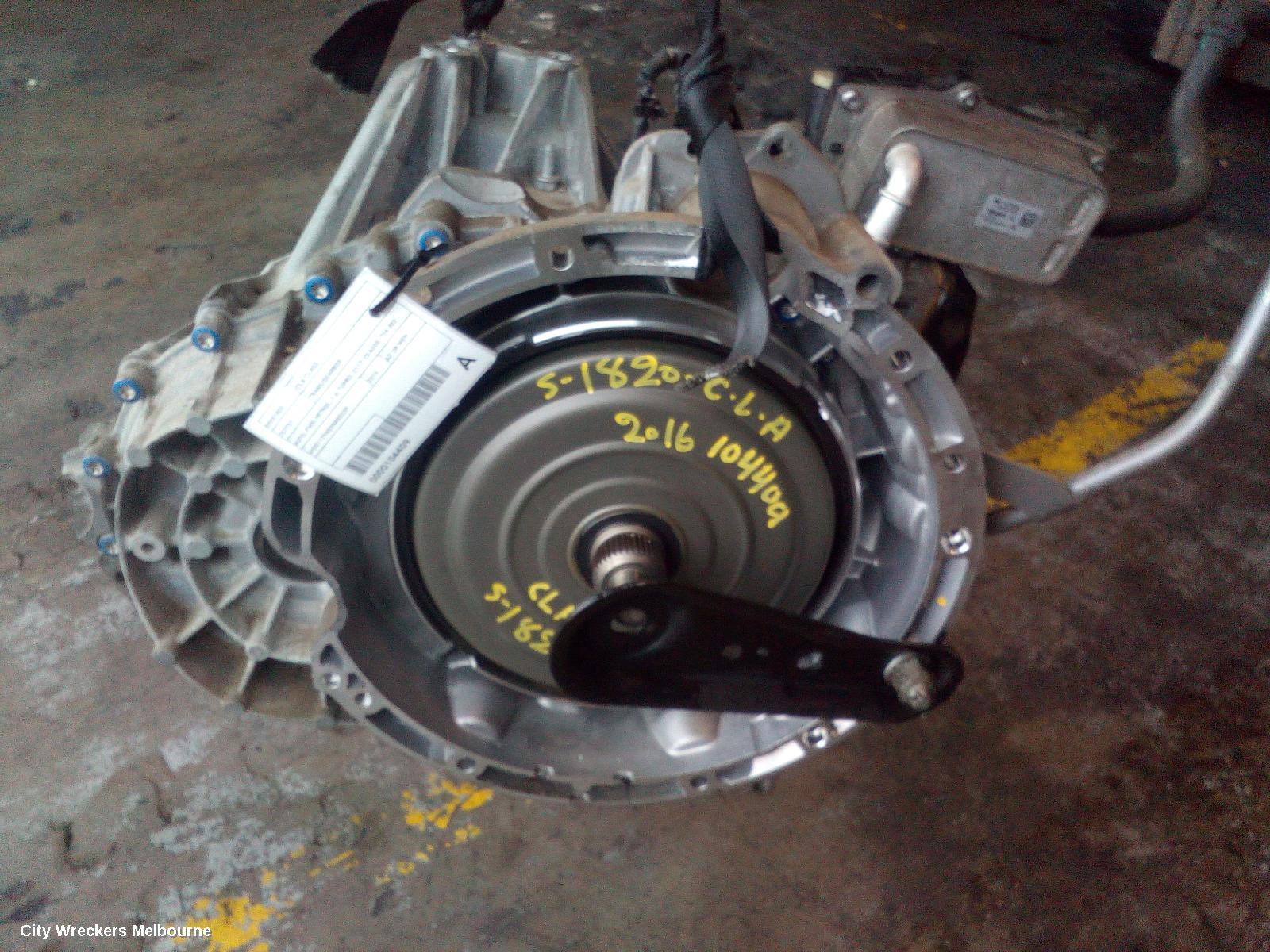 MERCEDES CLA CLASS TRANS/GEARBOX, AUTO, FWD, PETROL, 1.6, TURBO, C117, CLA200, 724.002 CODE, 10/2013 - 01/2019