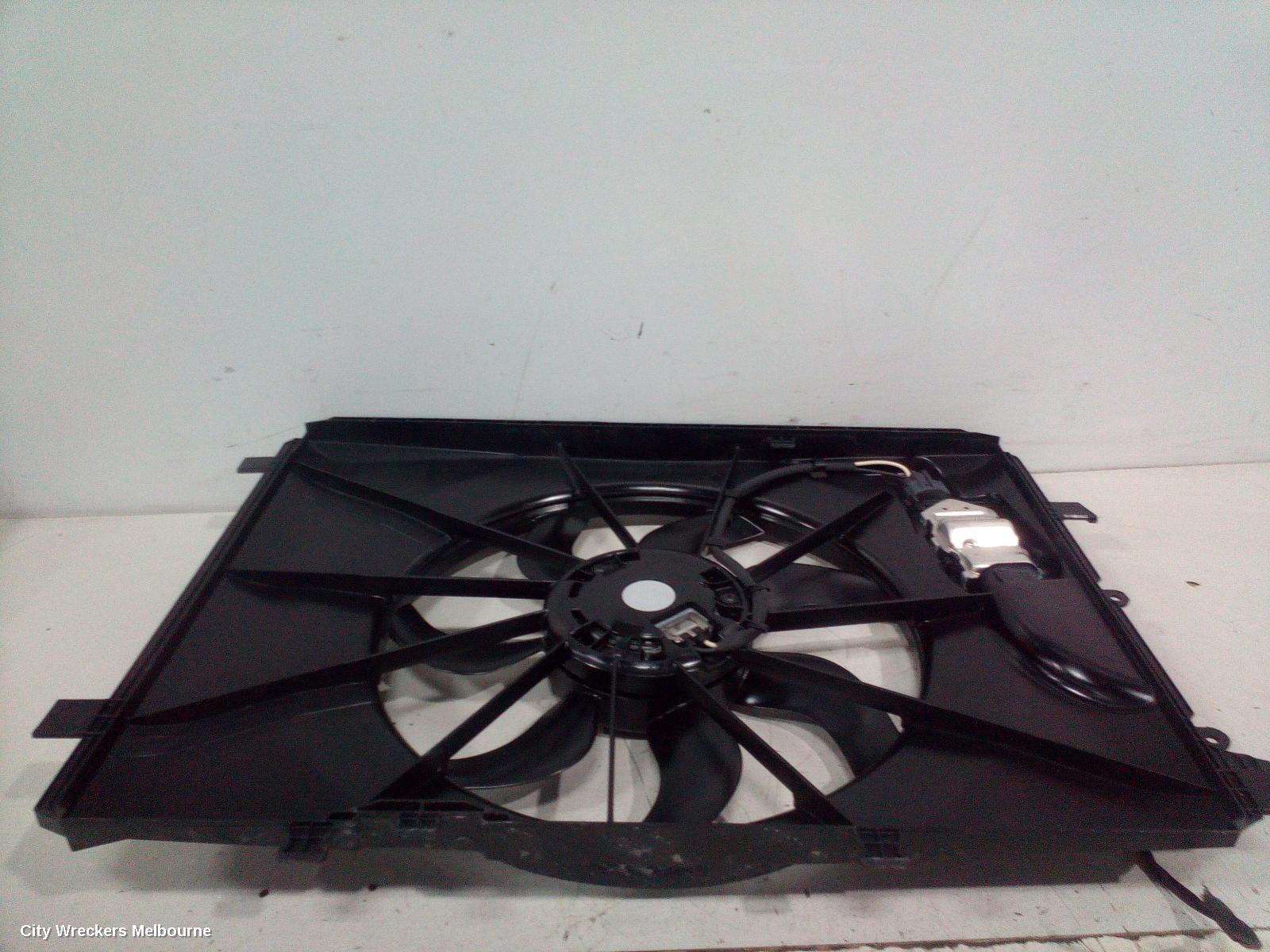 MERCEDES CLA CLASS FAN, SINGLE FAN ASSY, 1.6, PETROL, C117/X117, 09/2013 - 01/2019