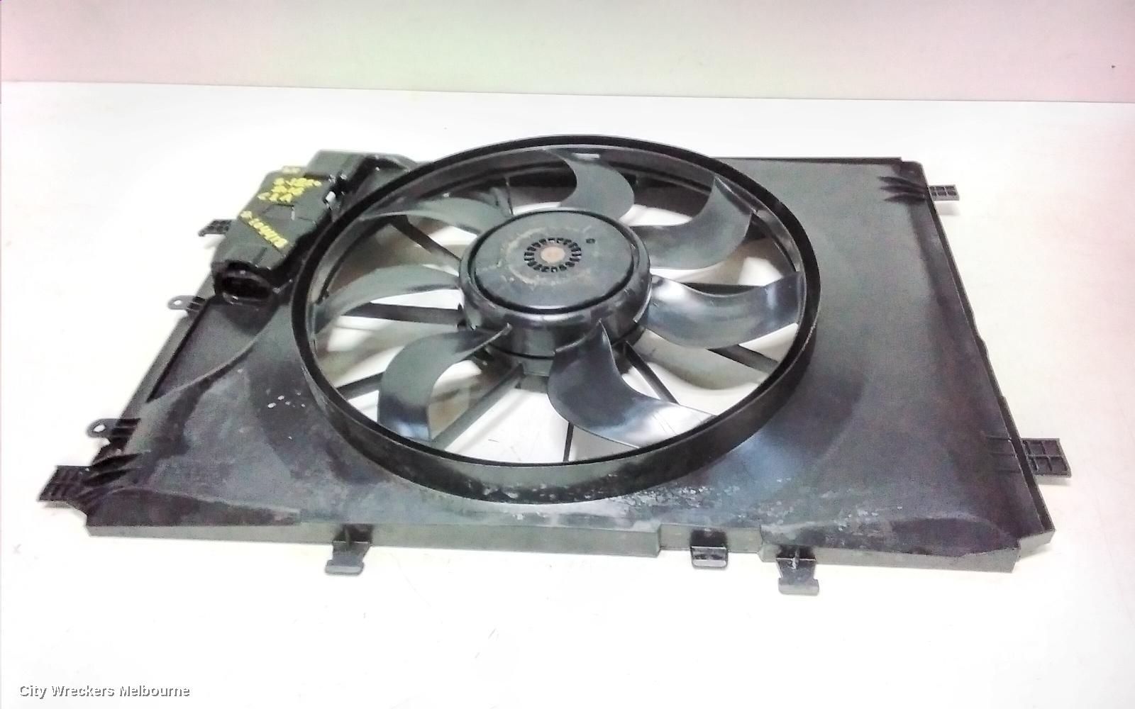 MERCEDES CLA CLASS FAN, SINGLE FAN ASSY, 1.6, PETROL, C117/X117, 09/2013 - 01/2019
