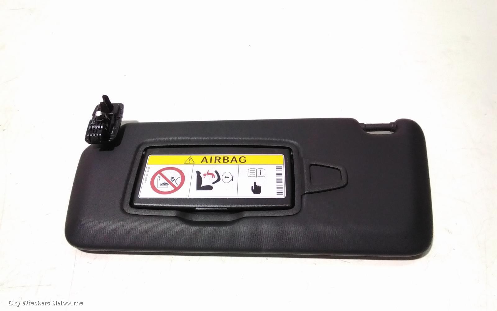 MERCEDES CLA CLASS SUNVISOR, C117, LH SIDE, 10/2013 - 02/2019