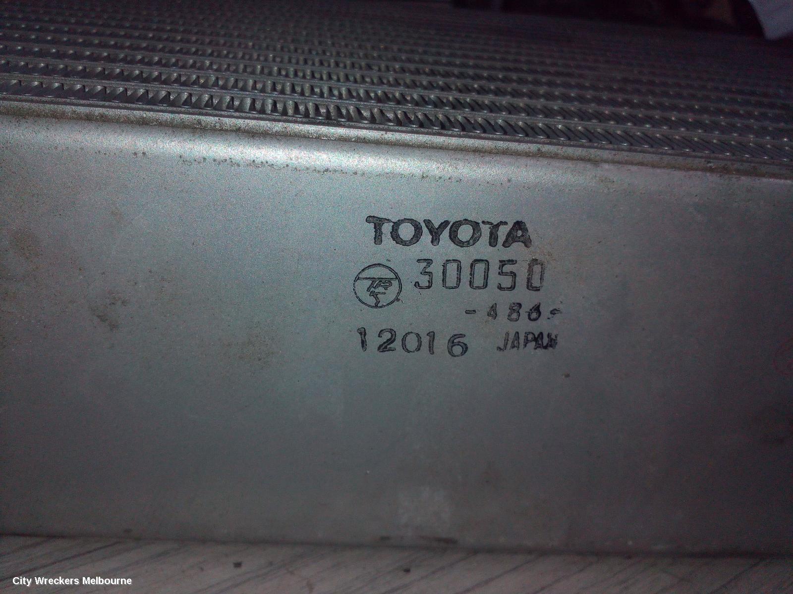 TOYOTA HIACE INTERCOOLER, TRH/KDH, 03/2005 - 04/2019