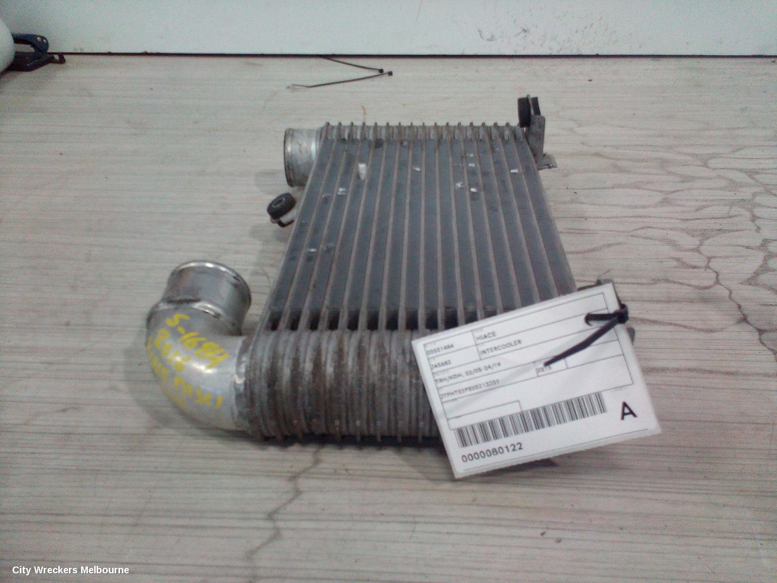 TOYOTA HIACE INTERCOOLER, TRH/KDH, 03/2005 - 04/2019