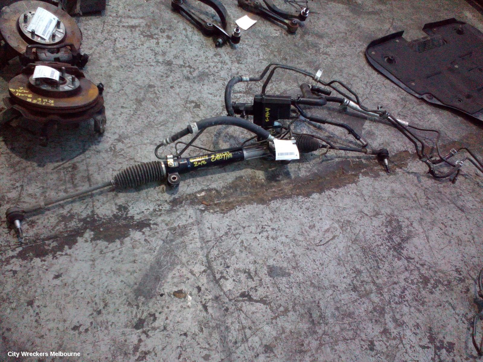 HOLDEN CAPTIVA STEERING BOX/RACK, CG, 05/2013 - 06/2018