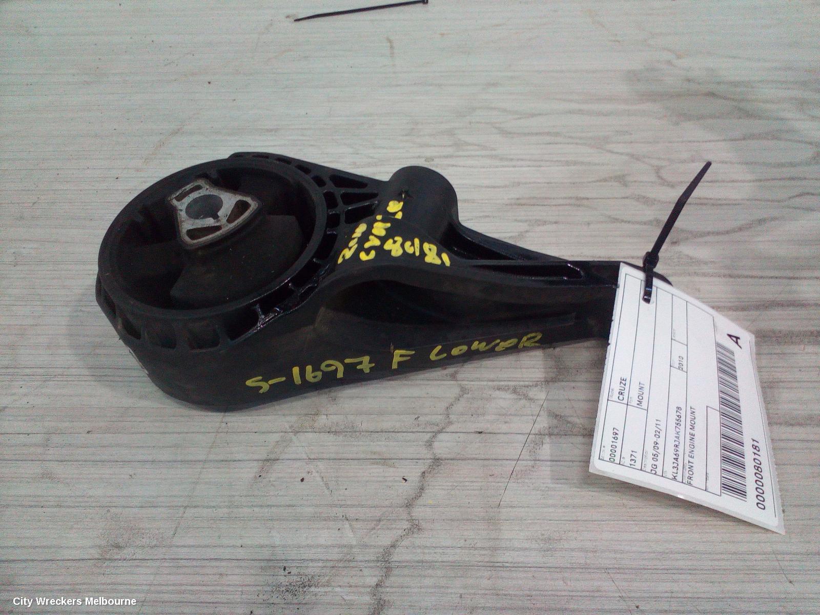 HOLDEN CRUZE MOUNT, JG 05/2009 - 02/2011