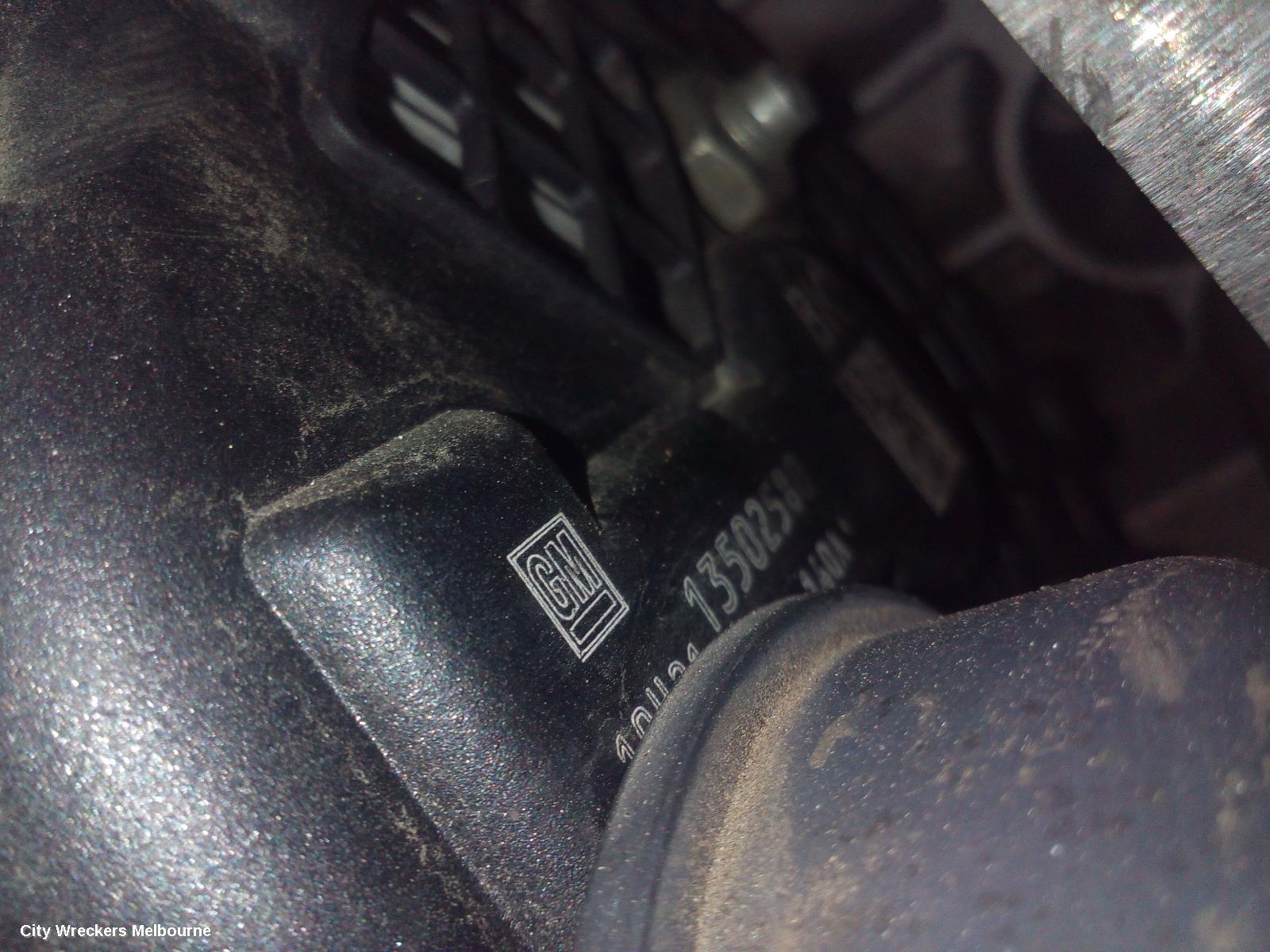 HOLDEN CRUZE ALTERNATOR, DIESEL, 2.0, Z20S1, TURBO, JG, 03/2009 - 02/2011